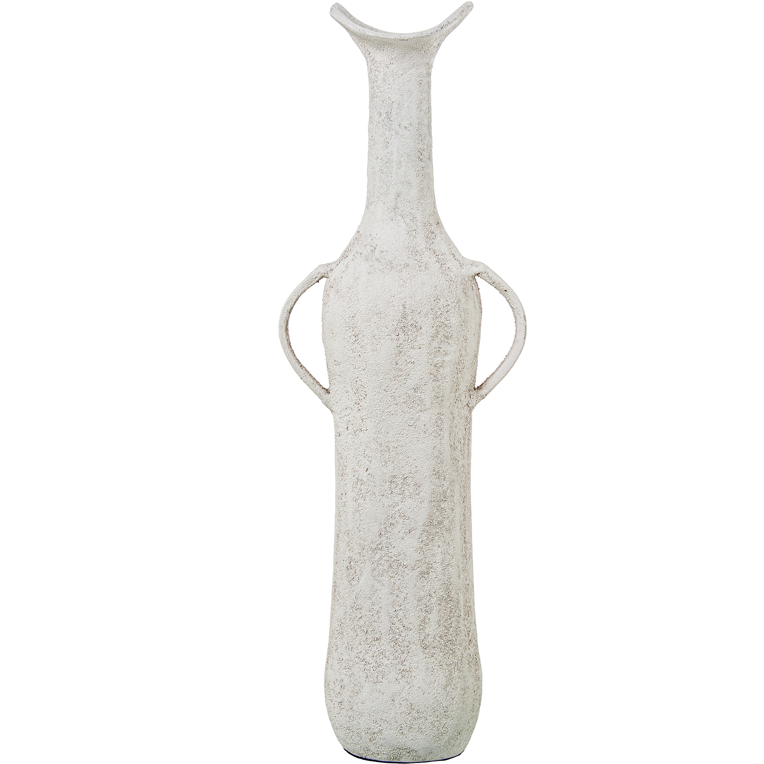 JARRÓN C/ASAS ALUMINIO 50CM BLLOR TERRACOTA