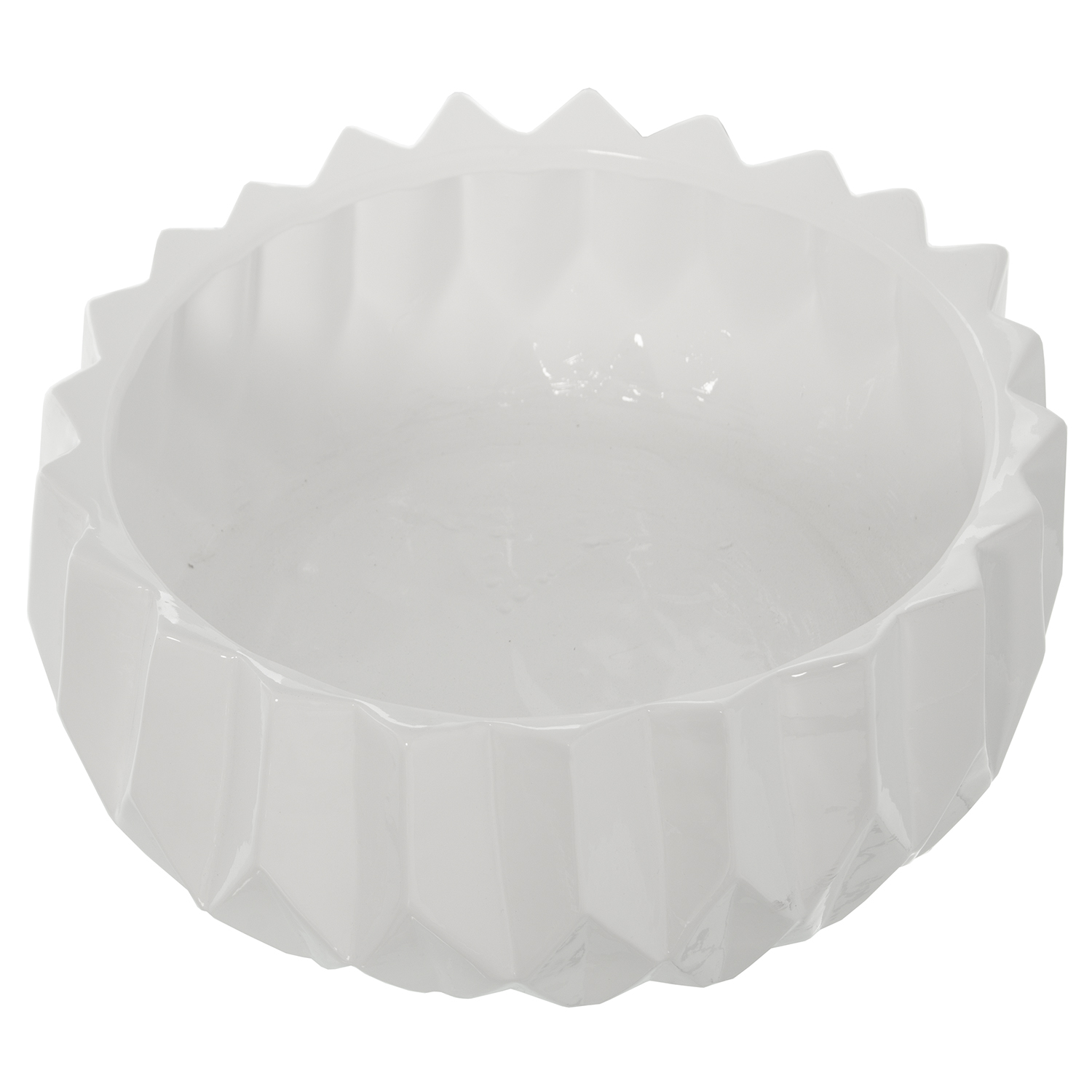 CENTRO CERÁMICA ø26CM BLANCO B