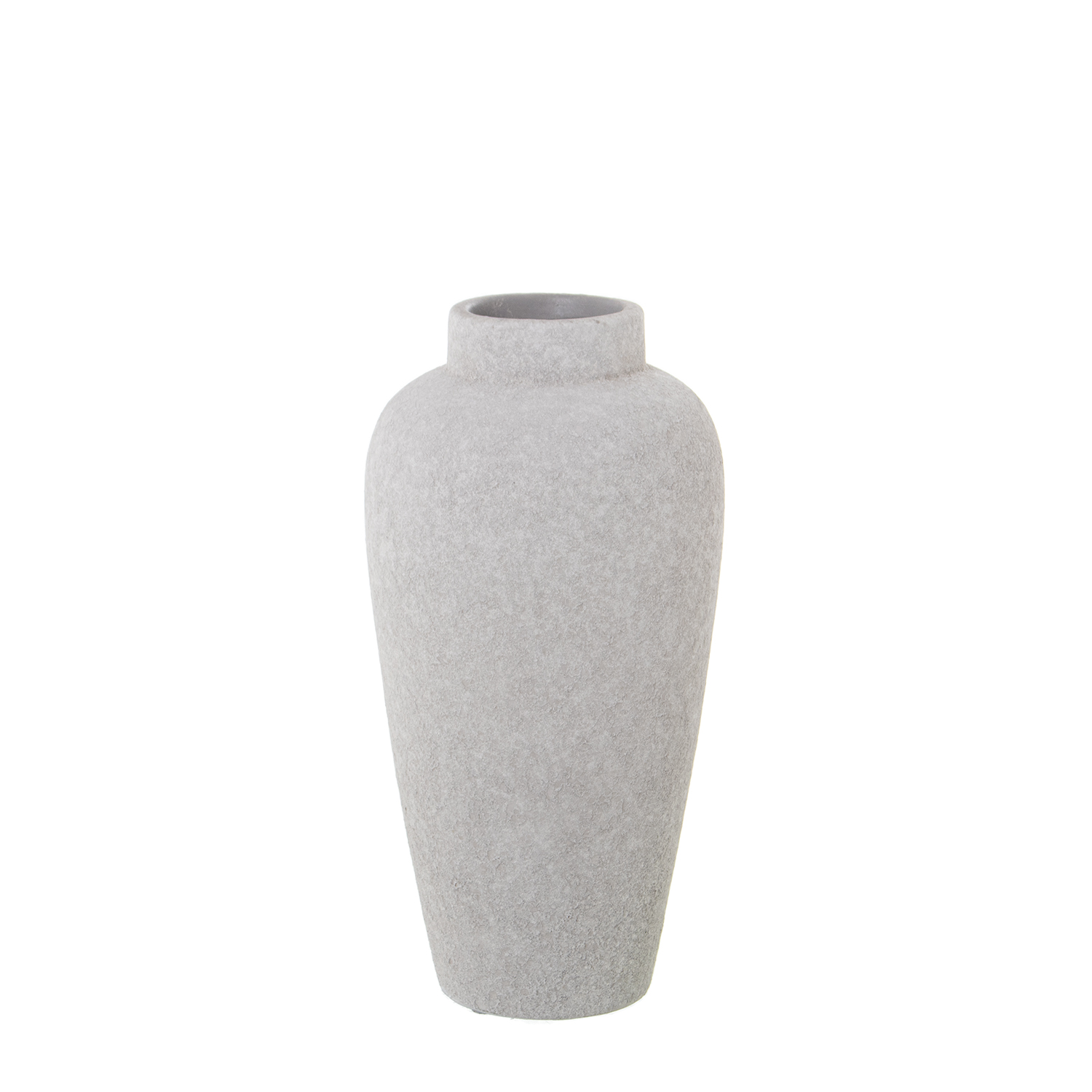 JARRÓN CERÁMICA 30CM BLANCO ARDO
