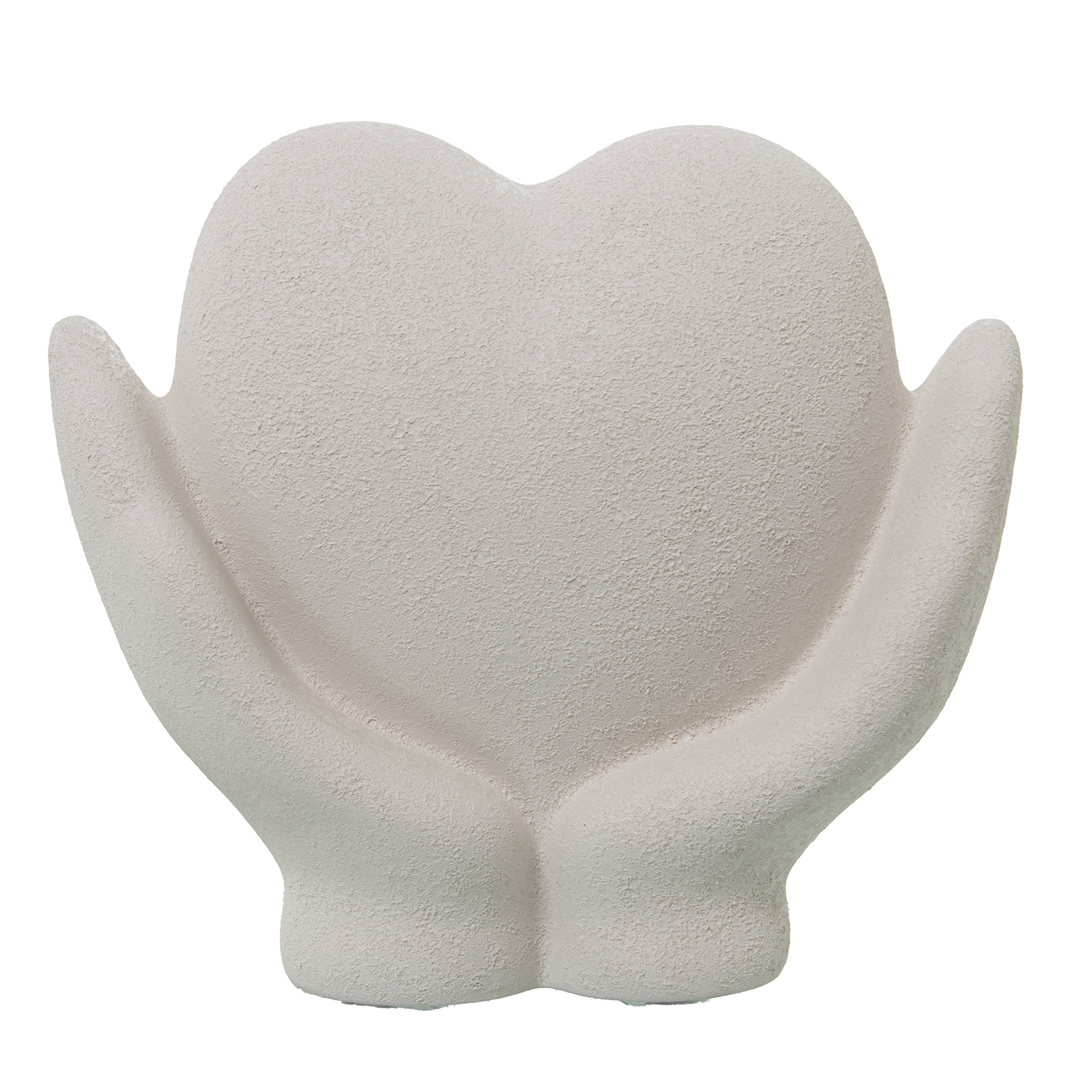 FIGURA MANOS C/CORAZÓN CERAMICENA