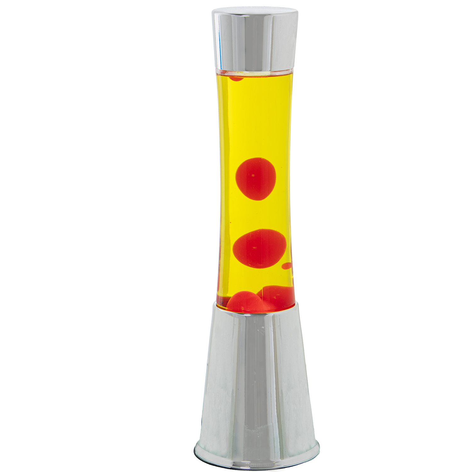 LÁMPARA LAVA METAL BRILLO LÍQUDORADO, 1XE27, MAX.40W (NO IN