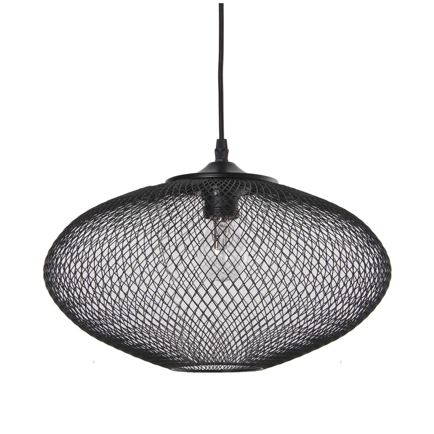 LÁMPARA DE TECHO METAL NEGRORE, 4XE27, MAX.40W NO INCLUIDAS