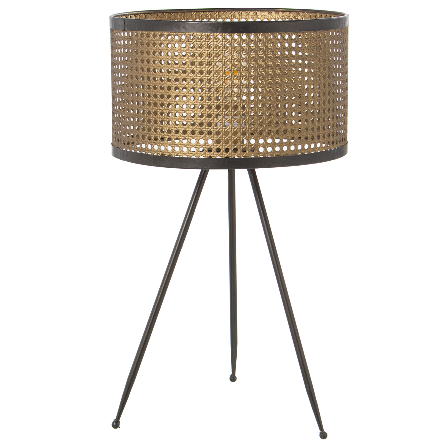 LÁMPARA DE SOBREMESA METAL DORGRA,1XE27, MAX.60W, BASE:ø30C