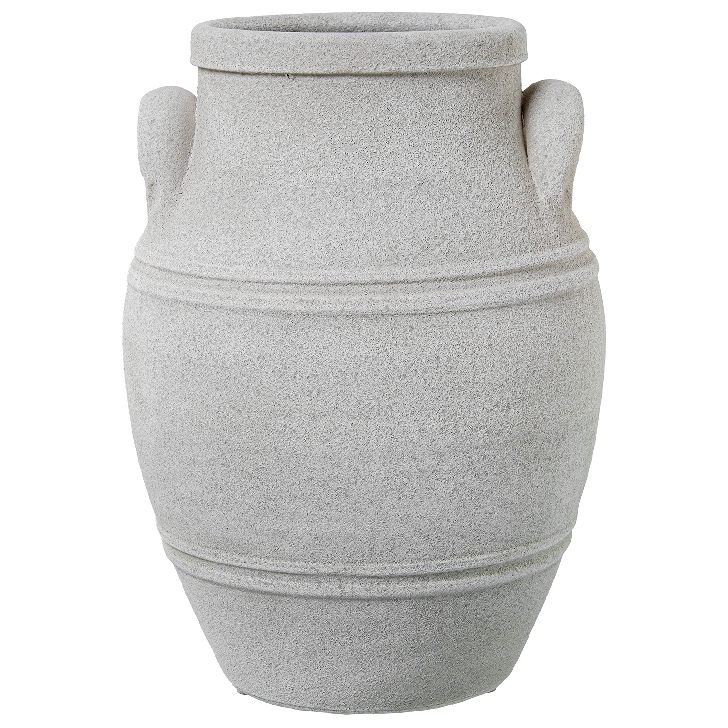 JARRÓN CERÁMICA C/ASAS 40CM GRANCO ARENA