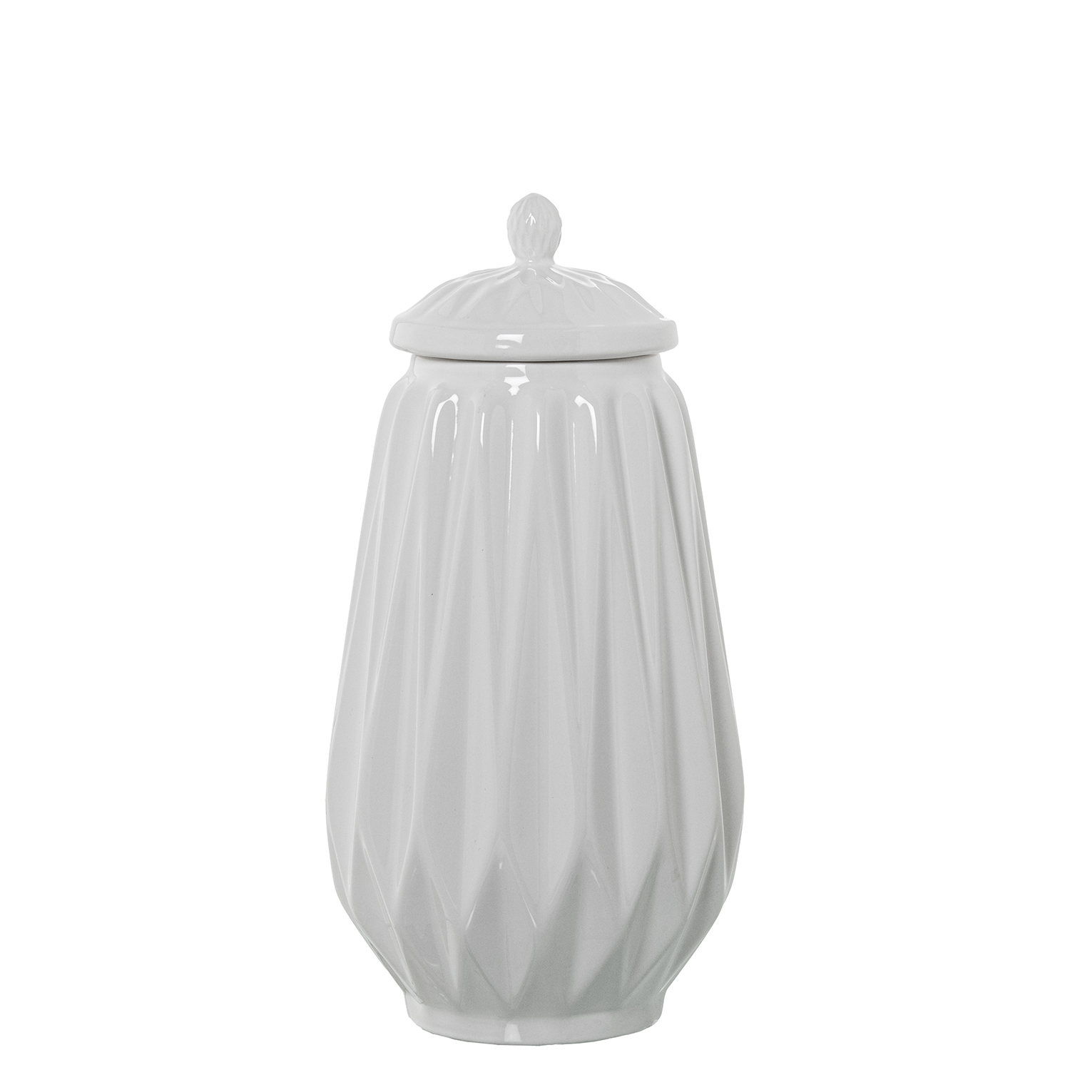 TIBOR CERAMICA 40CM BLANCO BRIBLANCO BRILLO