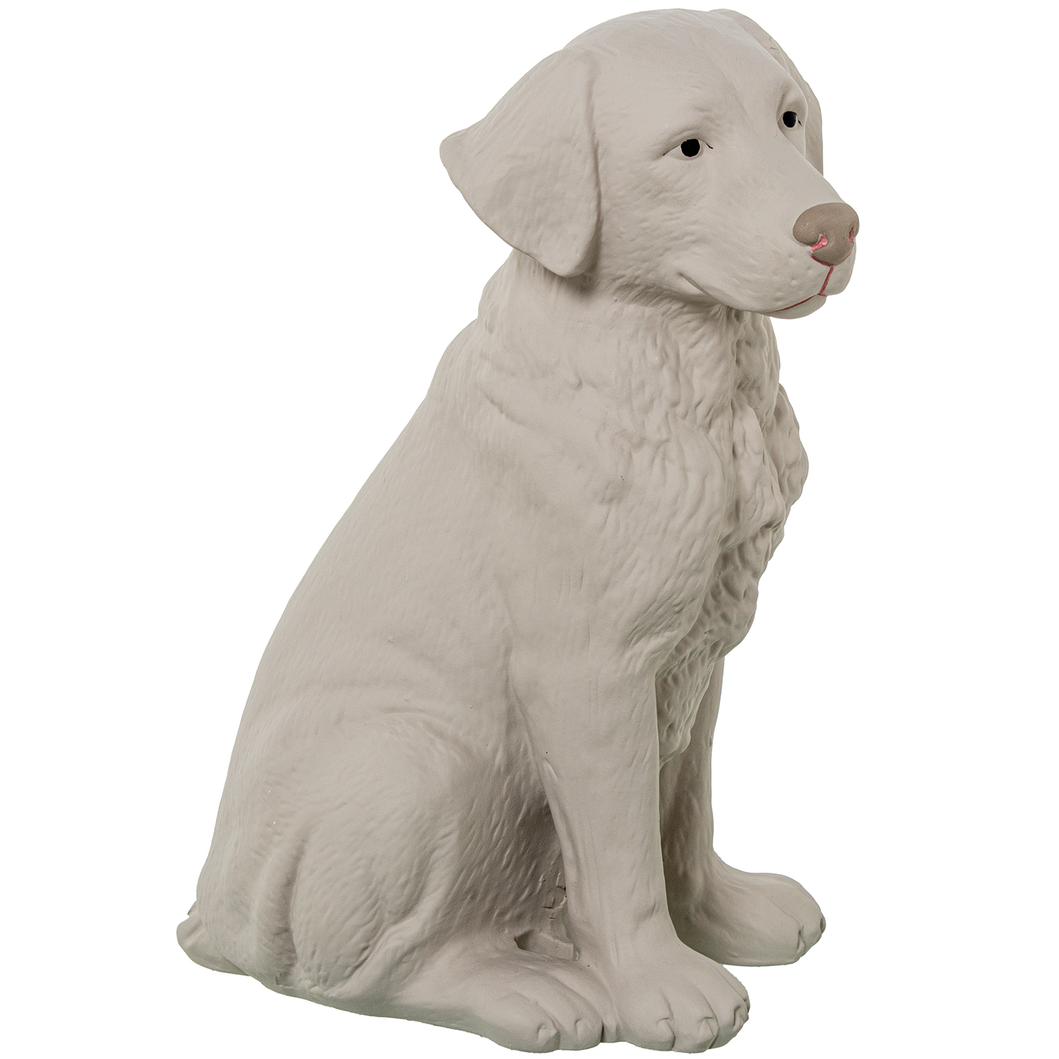 FIGURA CERÁMICA PERRO BEIGE OSANCO