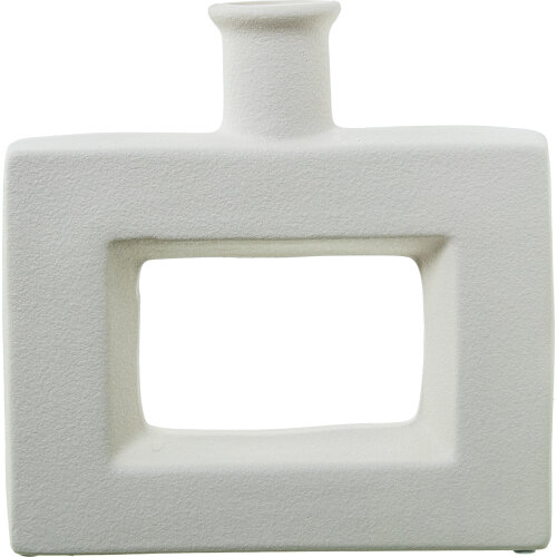 JARRÓN CERÁMICA AGUJERO 24CM CANCO MATE