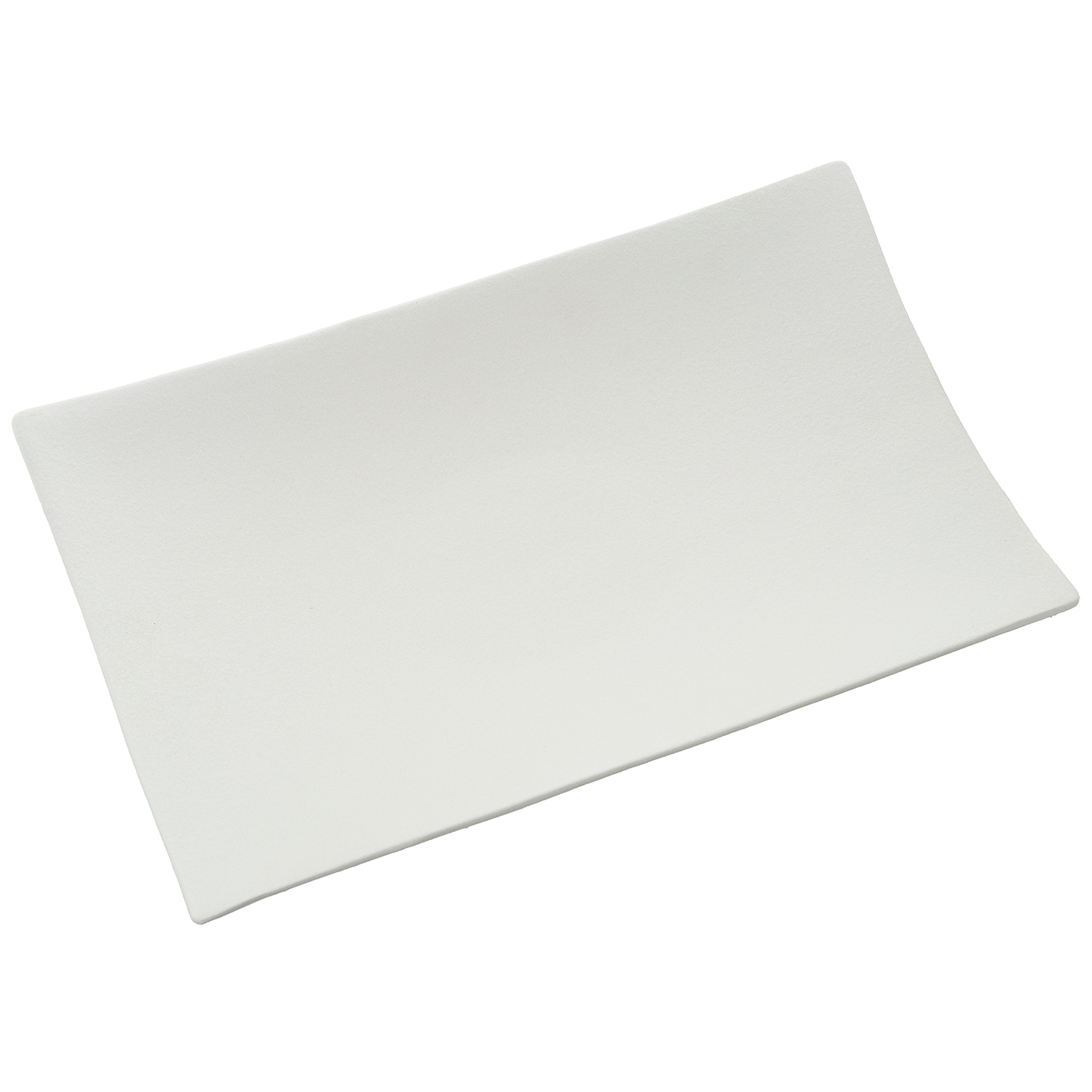 CENTRO RECTANGULAR CERAMICA CRREMA