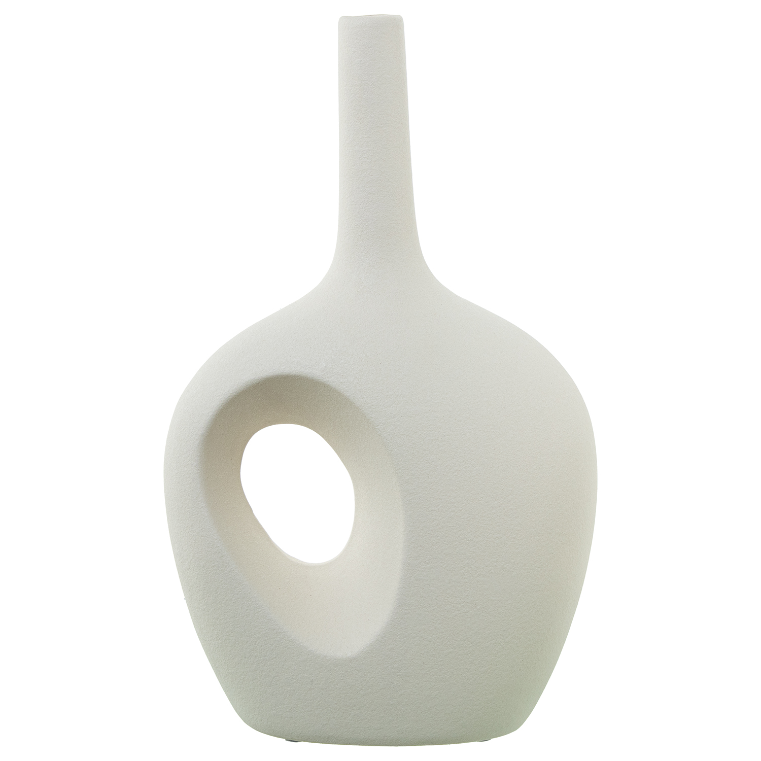 JARRON CERAMICA AGUJERO 36CM CEMA