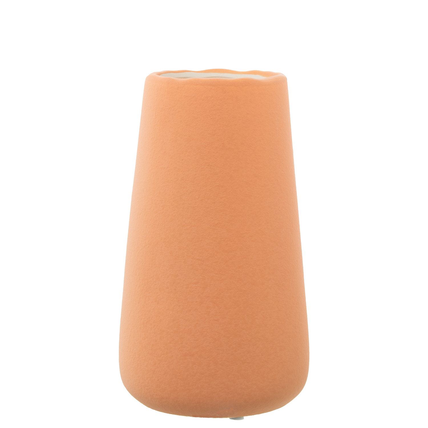 JARRON CERAMICA 23CM MARRON TEARRON TEJA