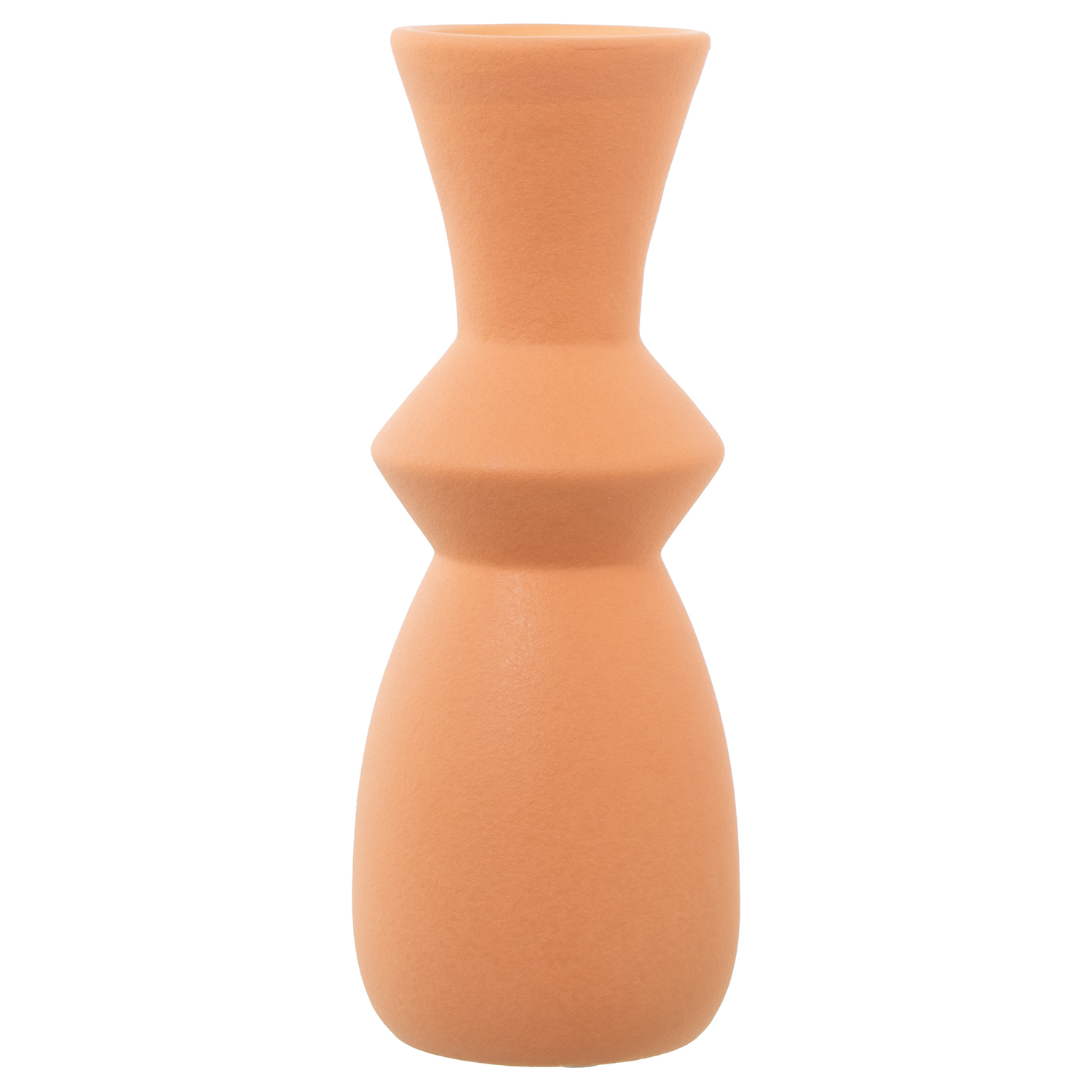 JARRON CERAMICA MARRON TEJAJA