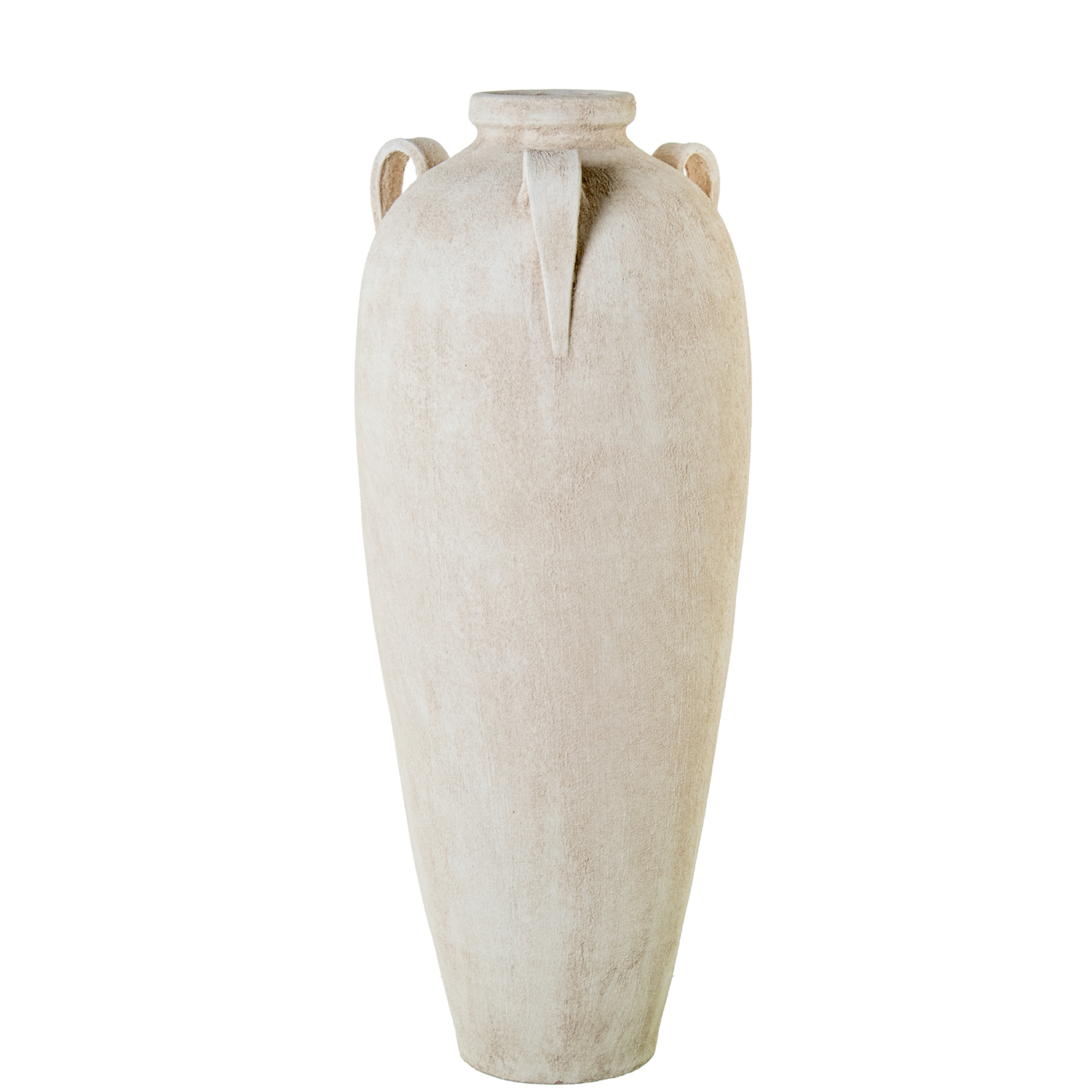 JARRON CERAMICA 80CM BEIGE AREENA C/3 ASAS