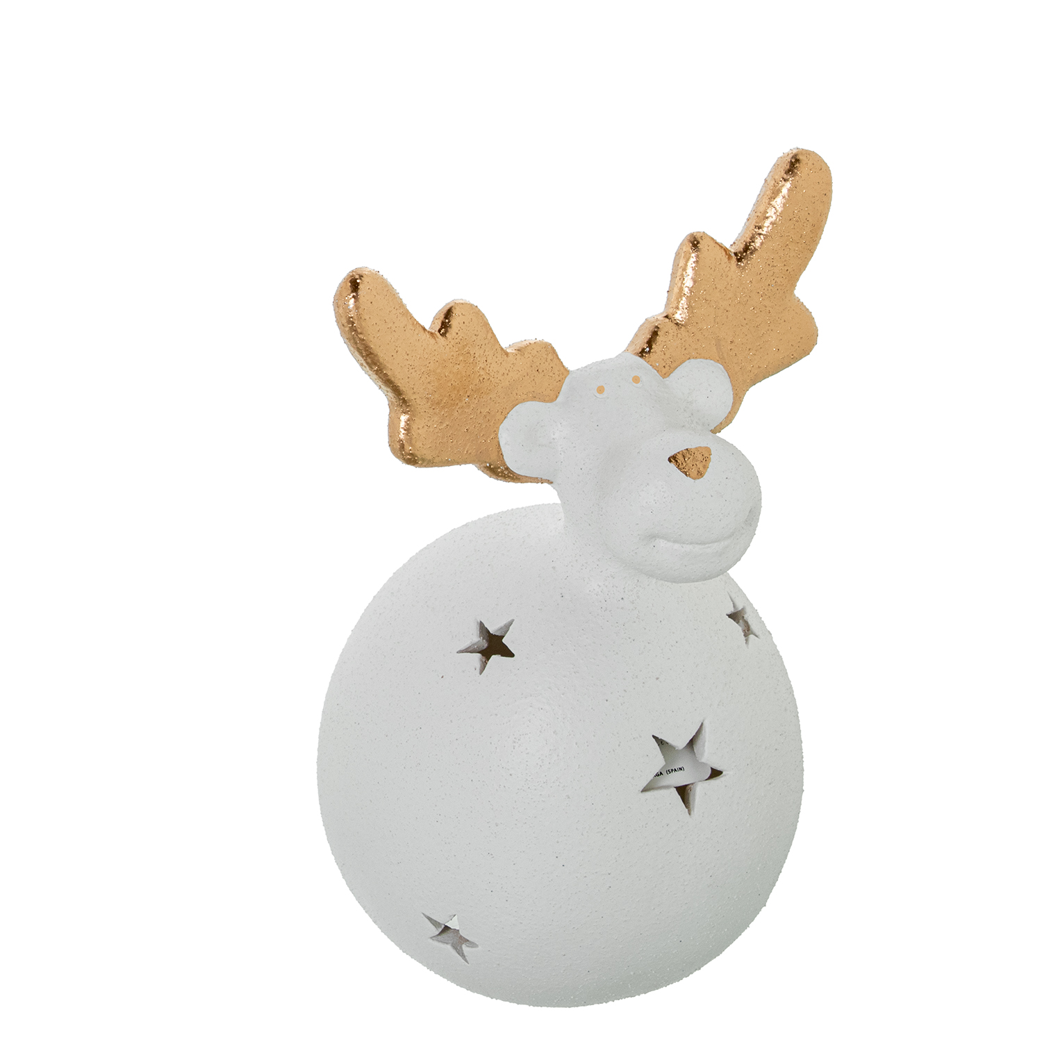 FIGURA PORTAVELAS CERAMICA CIEORO