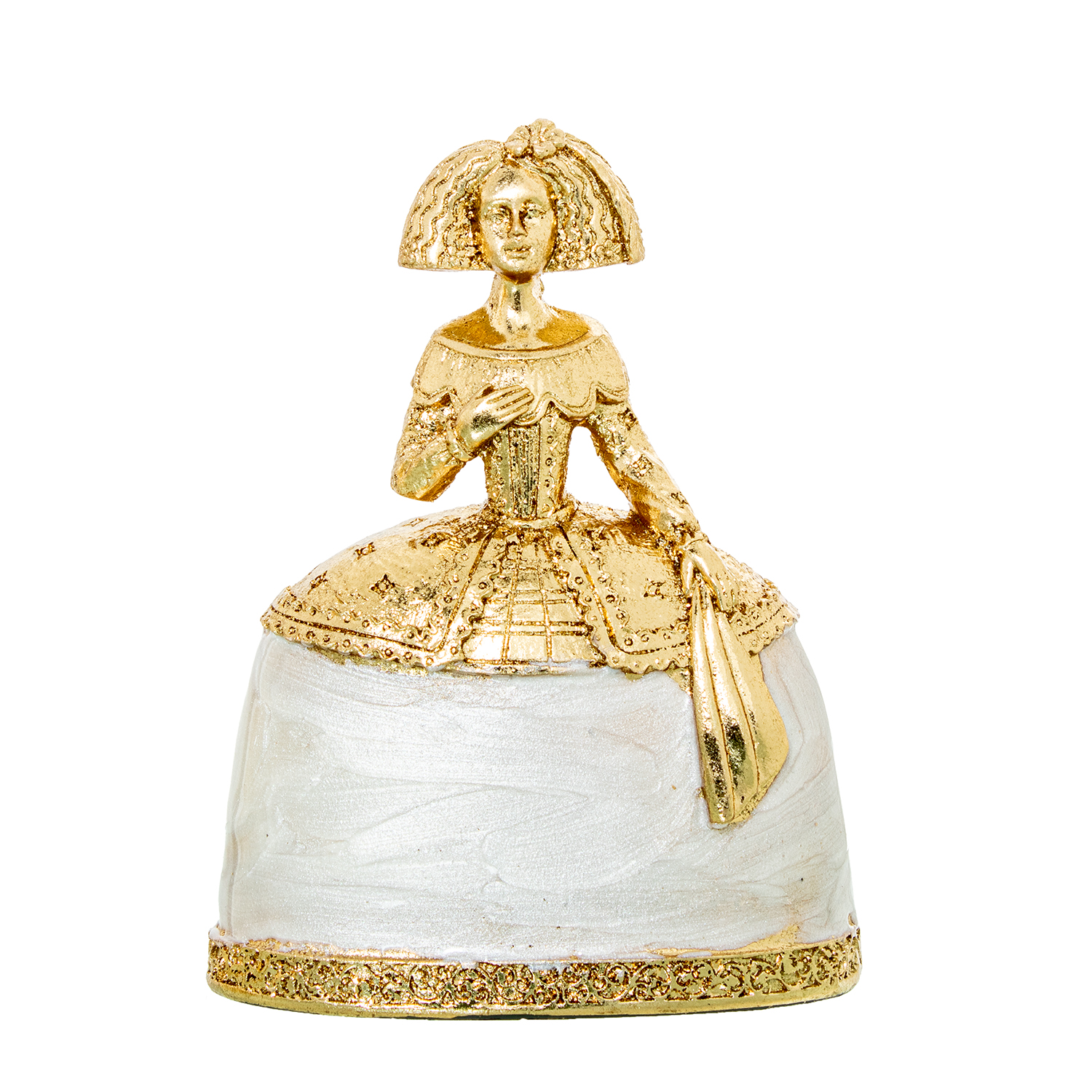 FIGURA RESINA 15CM MENINA DORA