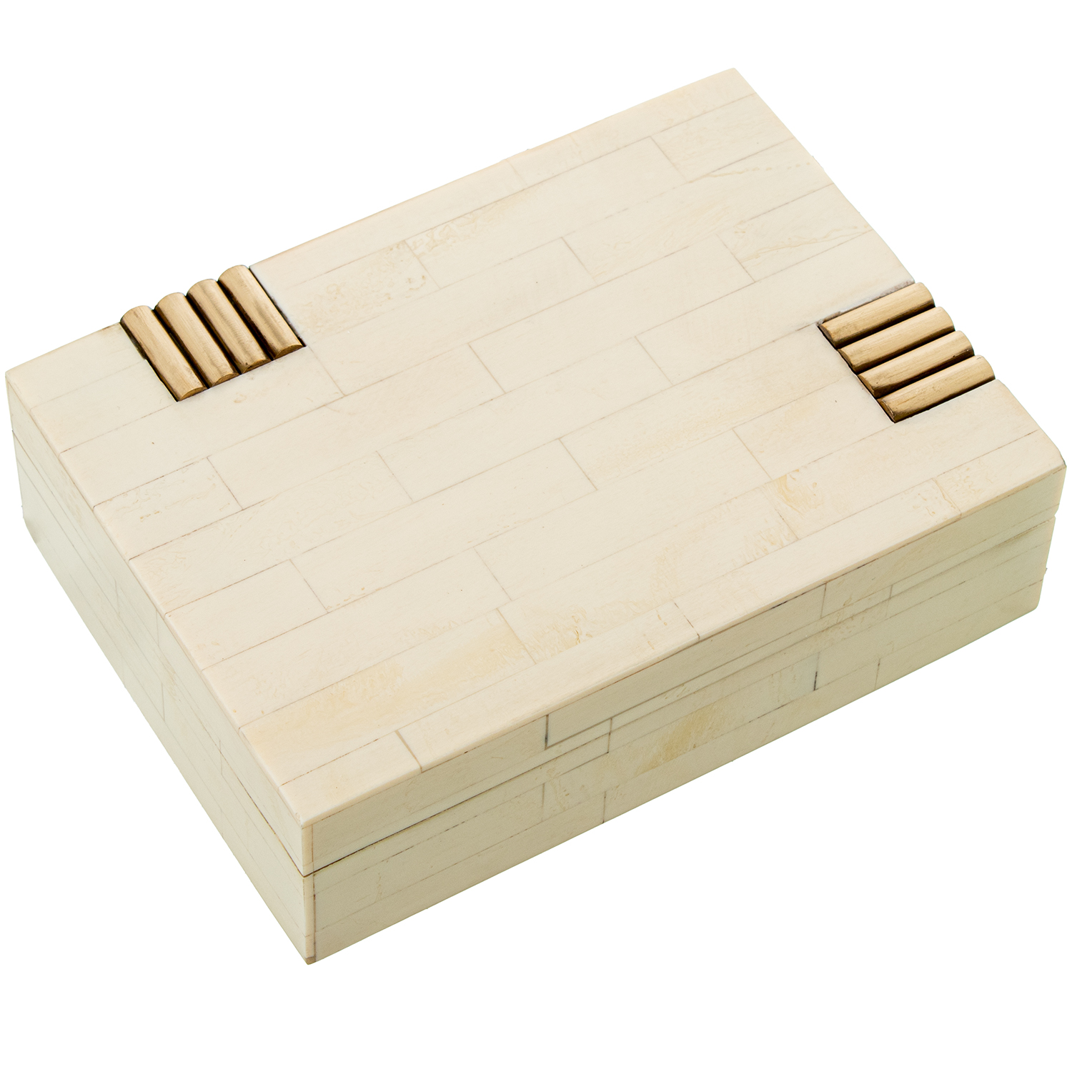 CAJA RESINA/HUESO C/BASE MADERO C/BASE MADERA