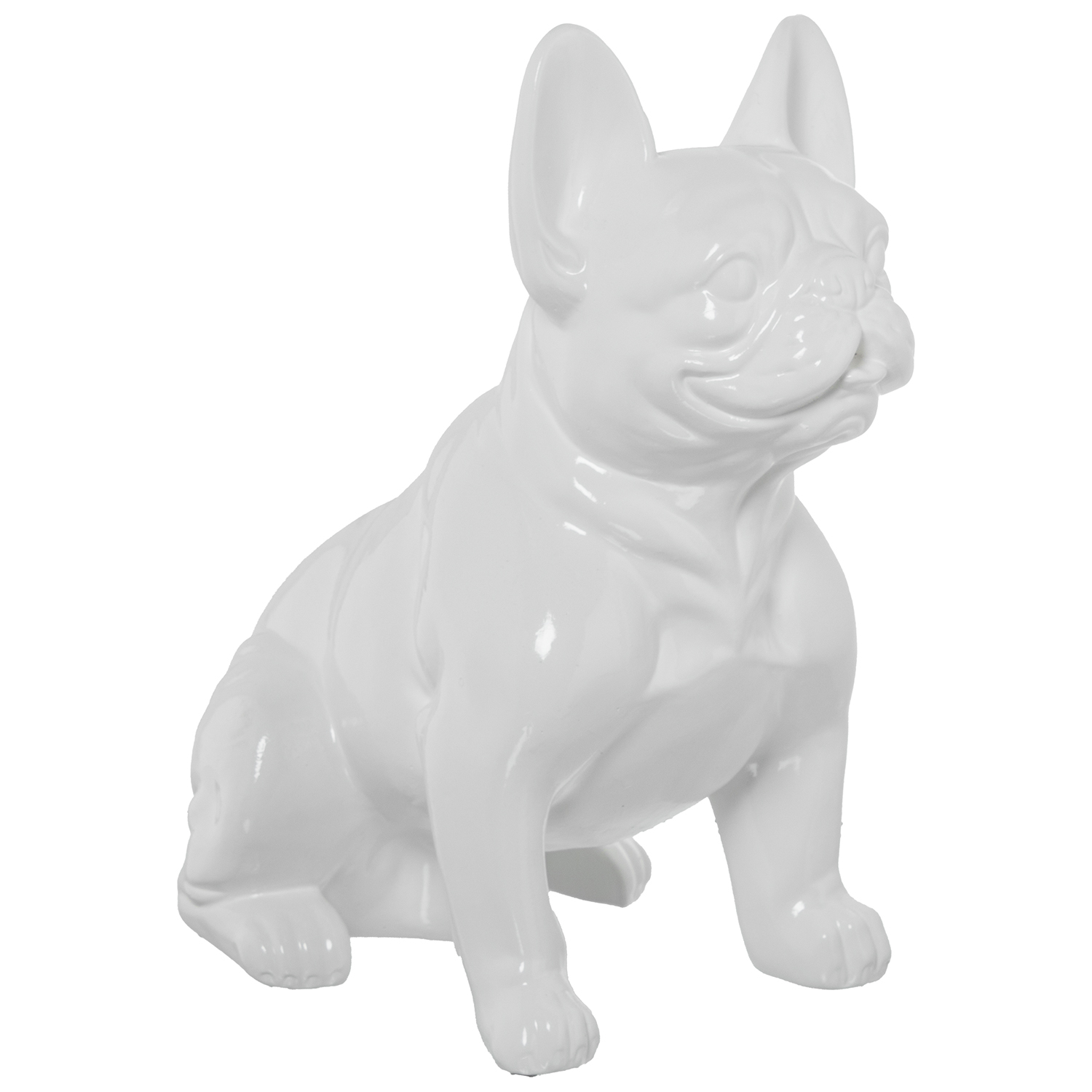 FIGURA CERÁMICA PERRO SENTADO RUGOSO