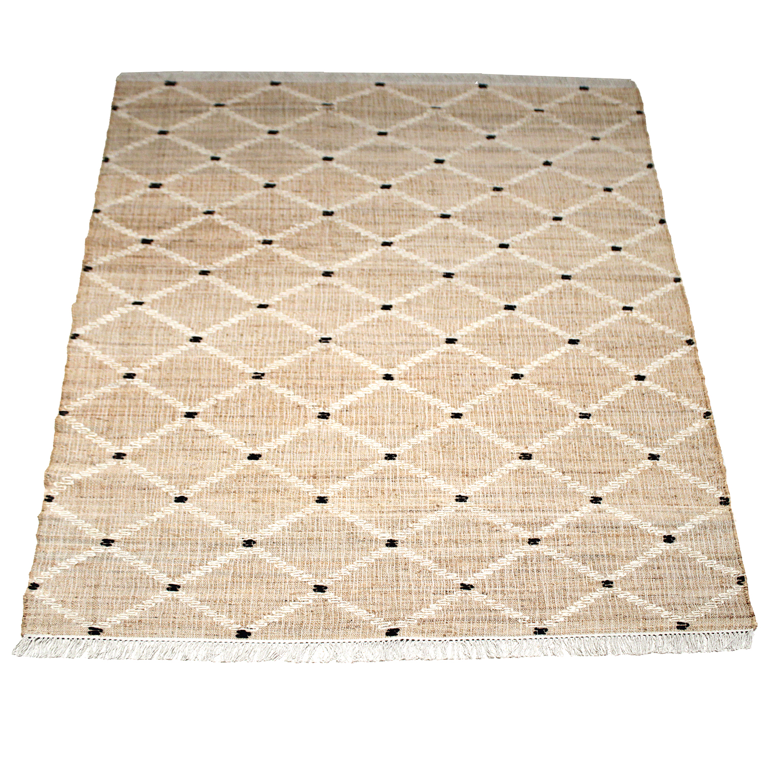 ALFOMBRA 60% YUTE 40% ALGODÓN160X230CM