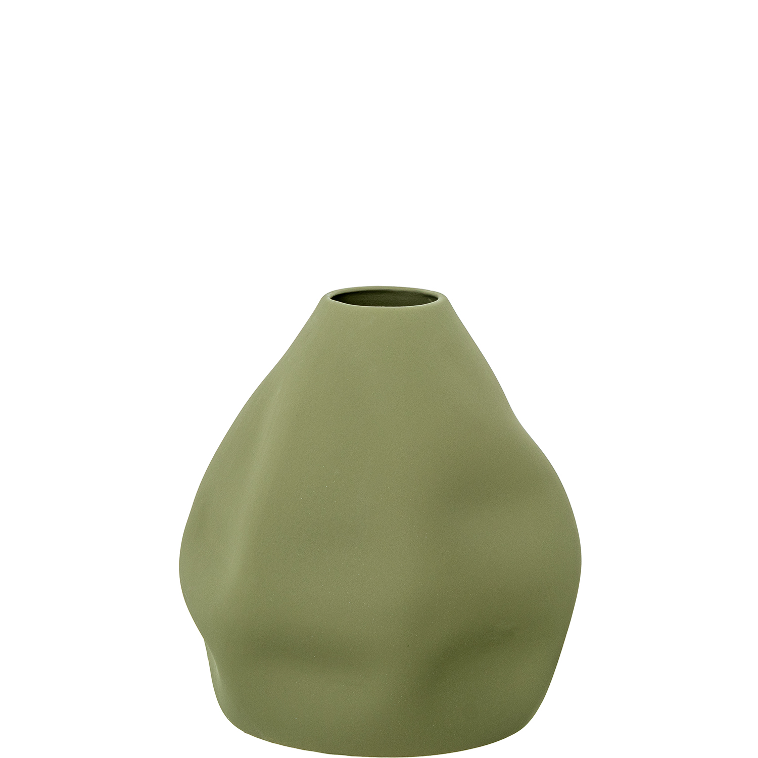 JARRON CERAMICA IMPERMEABLE 26CM MARRON