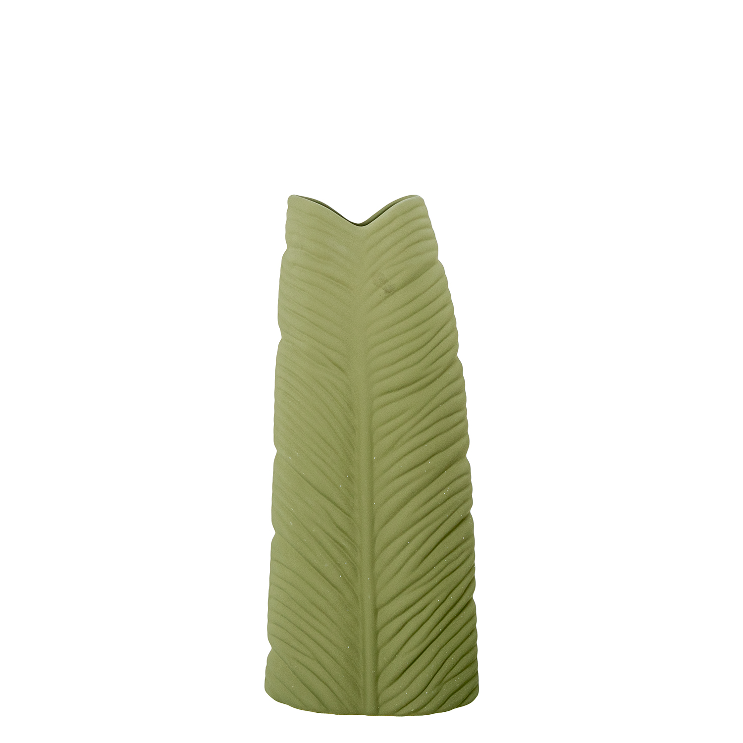 JARRON CERAMICA IMPERMEABLE 50CM VERDE