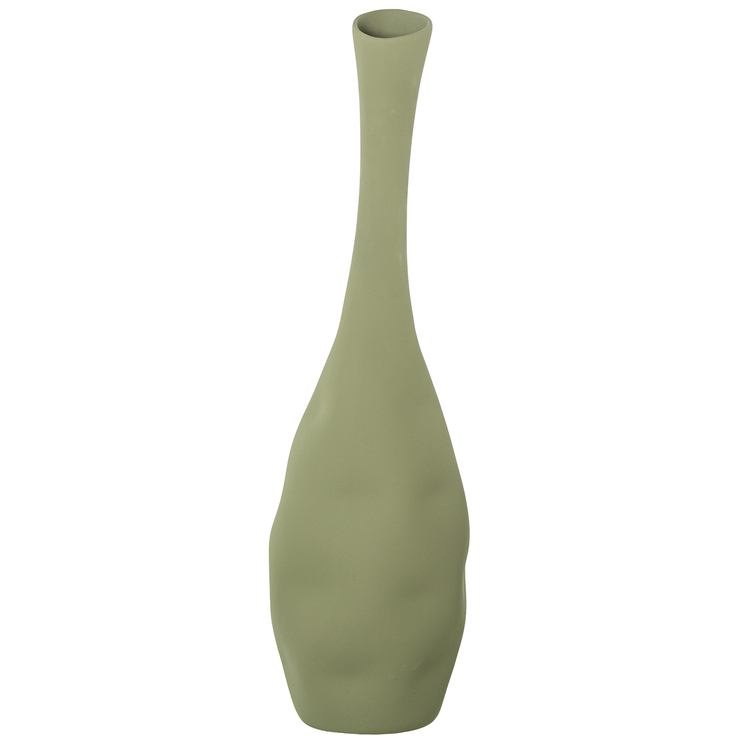 JARRON CERAMICA 80CM VERDEIGE