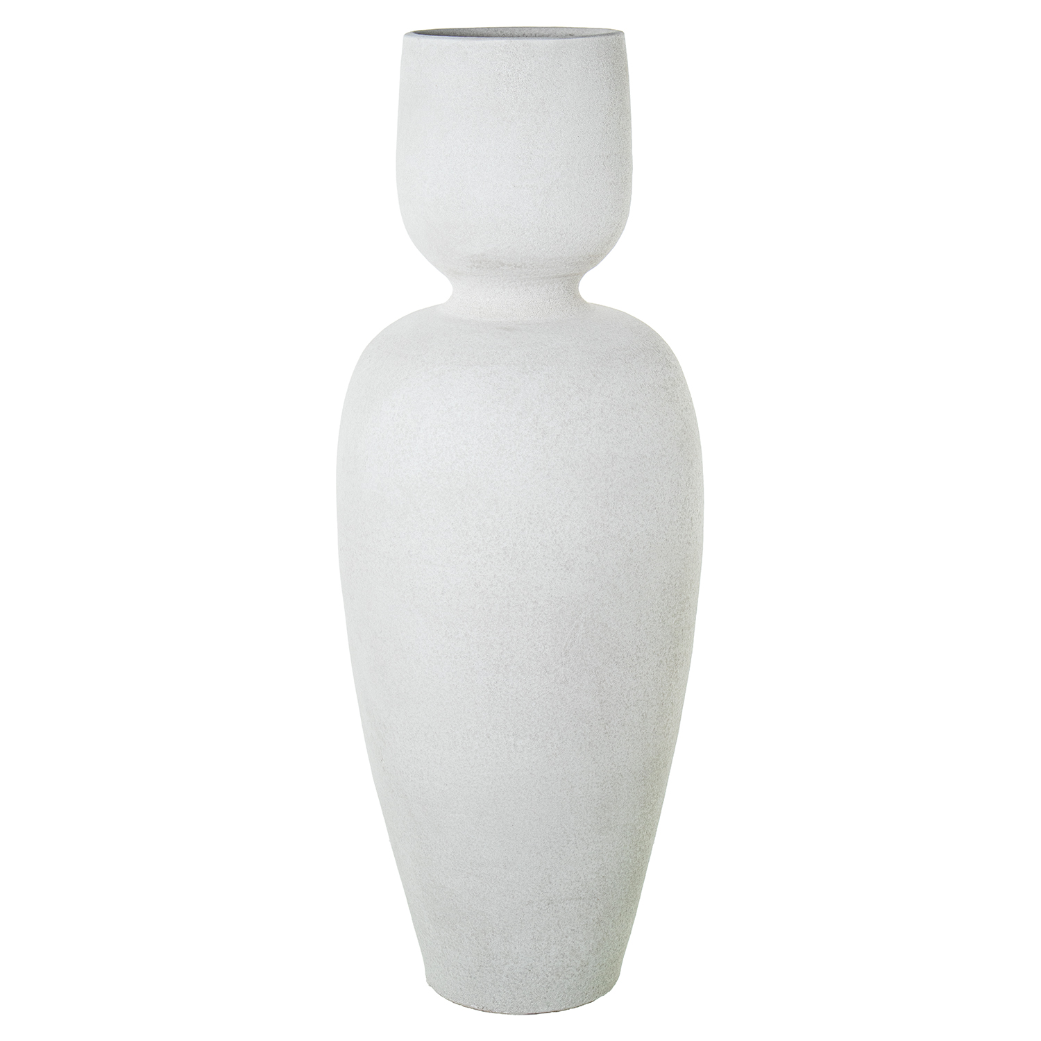 JARRON CERAMICA 80CM GRIS ARENLLO