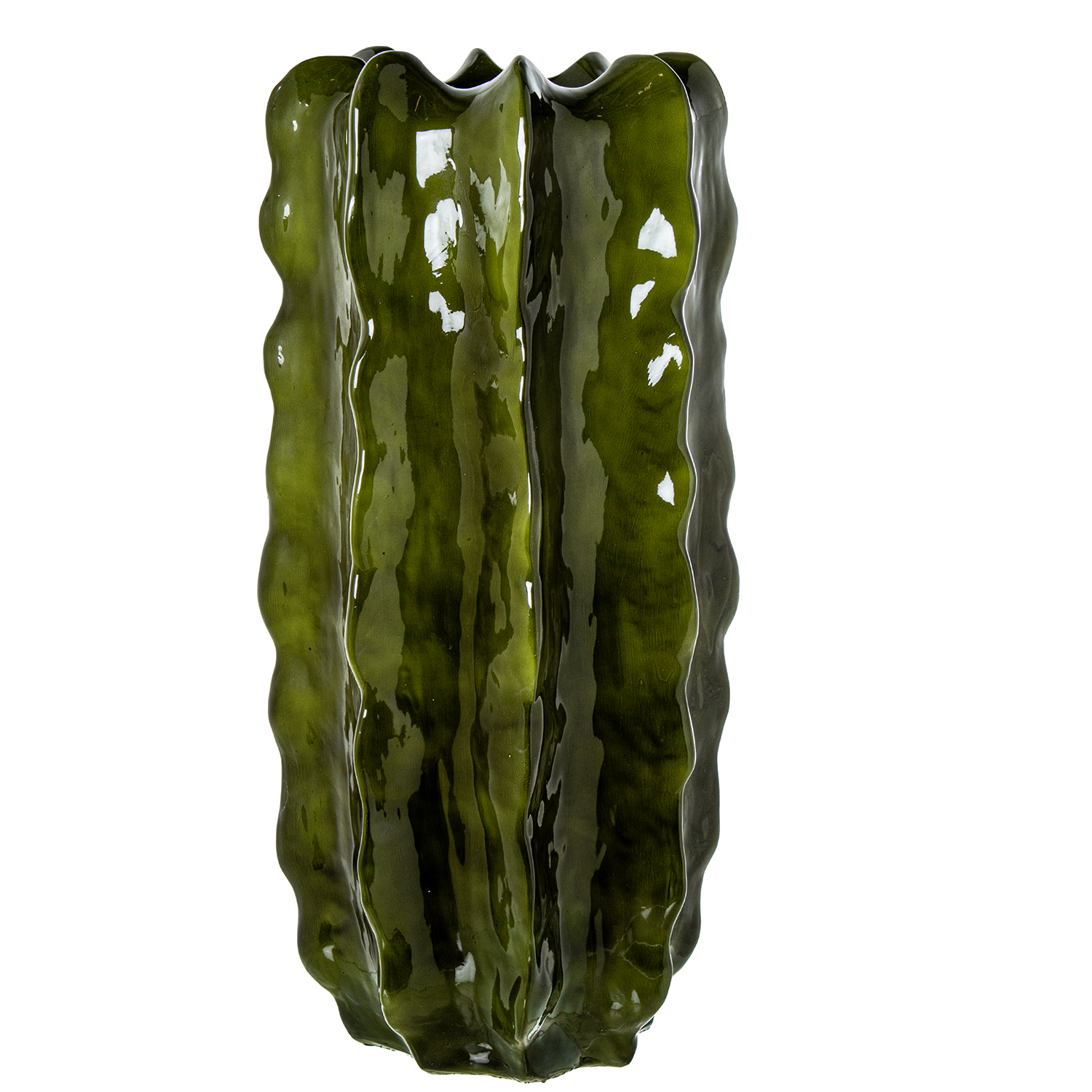 MACETERO CACTUS 90CM CERÁMICAA