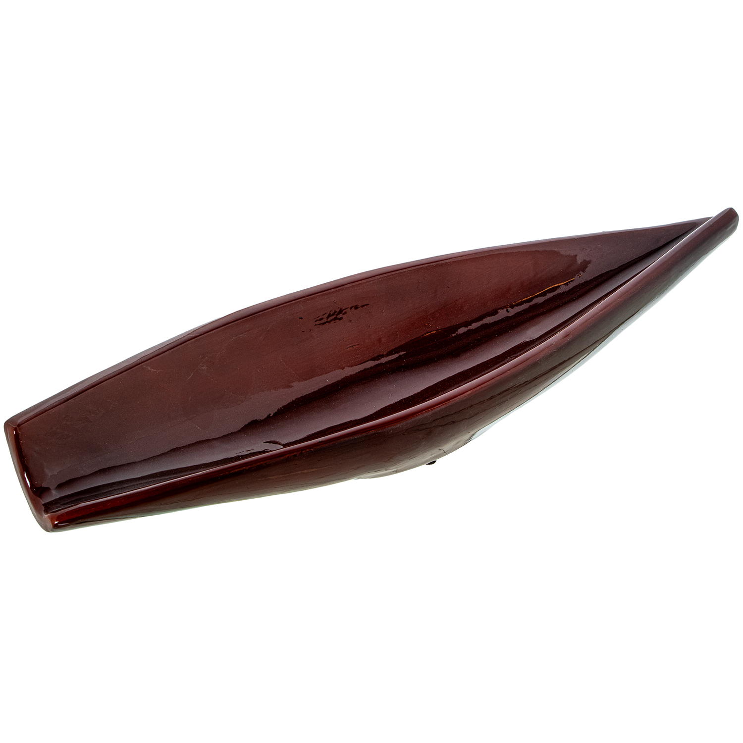 CENTRO CERAMICA 55X14CM BURDEOE BRILLO
