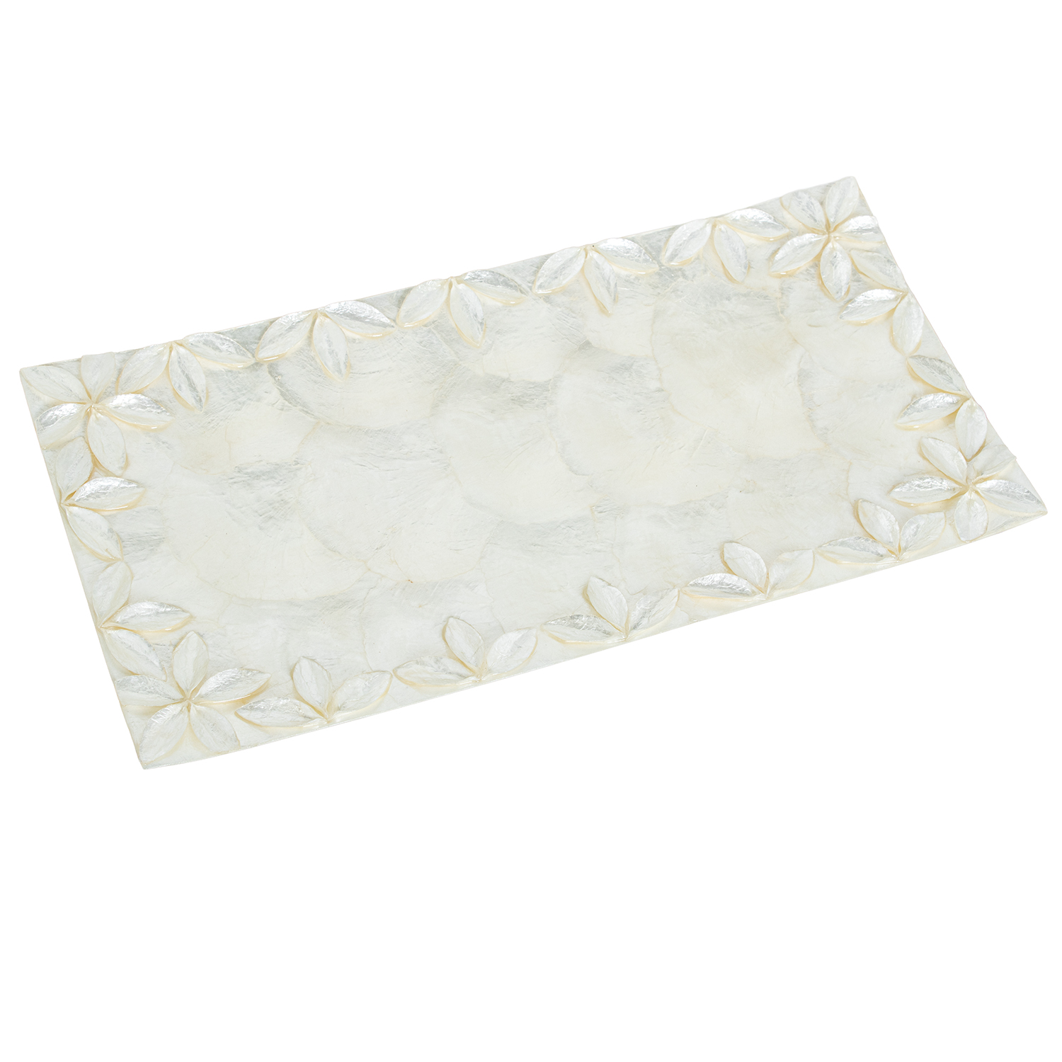 CENTRO NACAR 40X20CM FLORES RE RELIEVE NATURAL