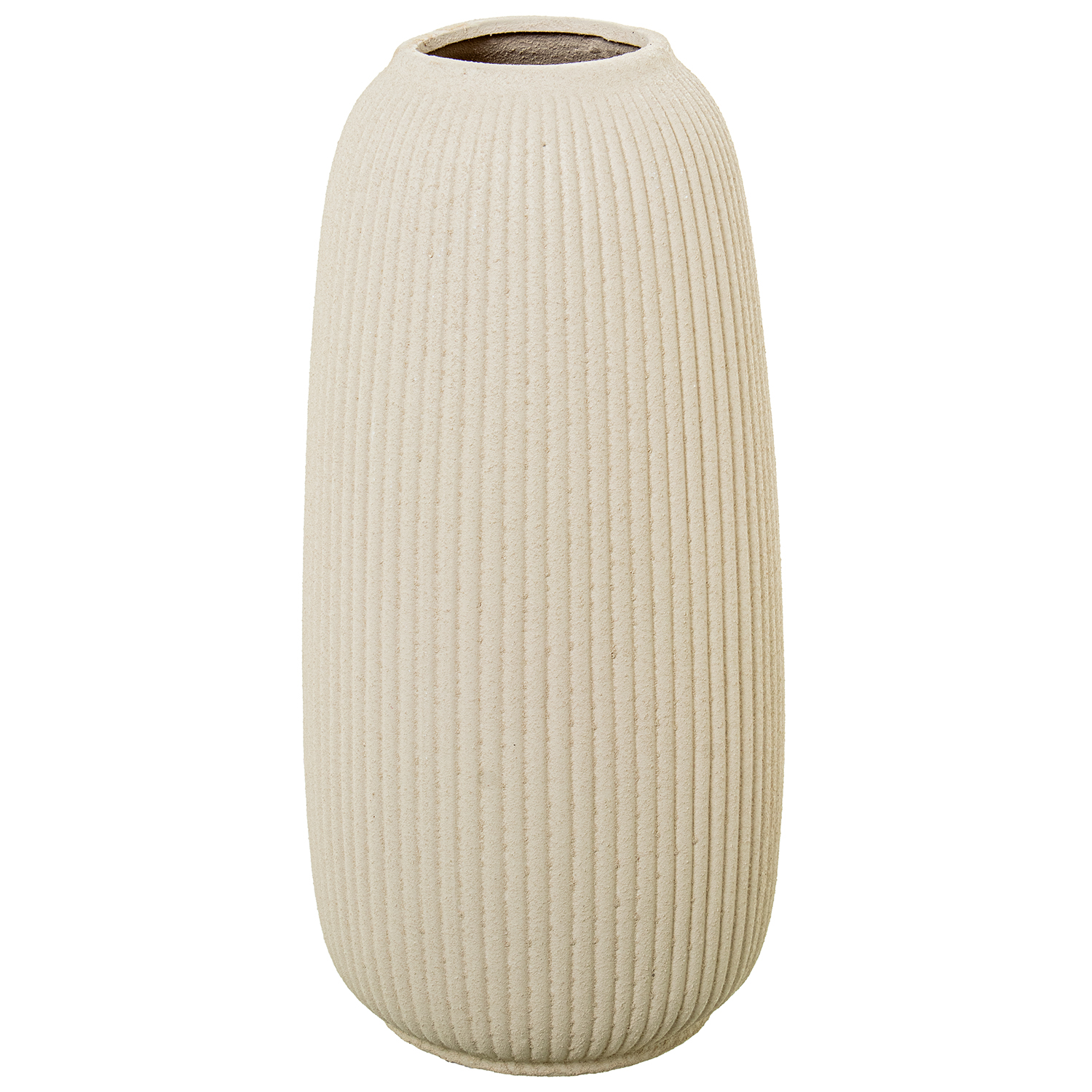 JARRÓN CERÁMICA 37CM CRUDO