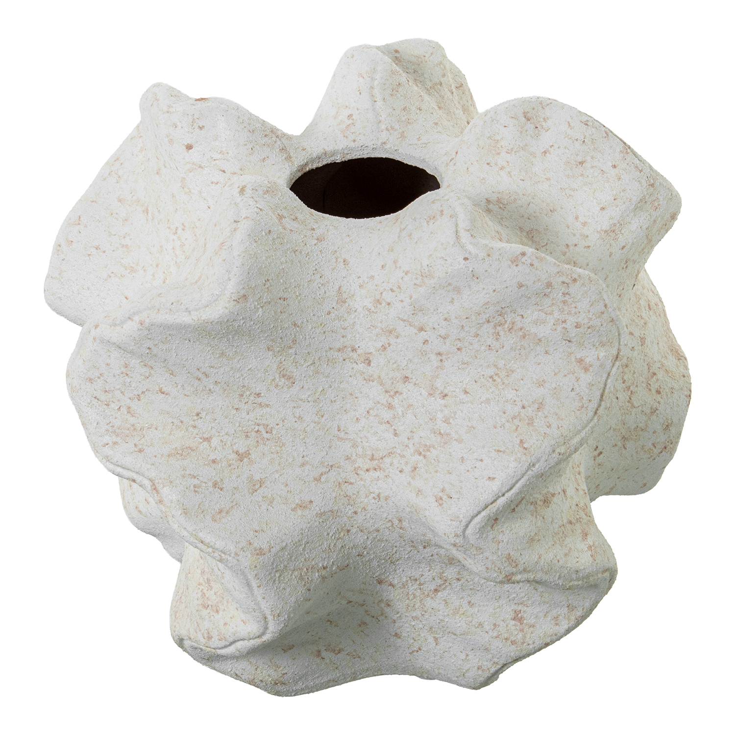 JARRÓN CERÁMICA 19,5CM CRUDO