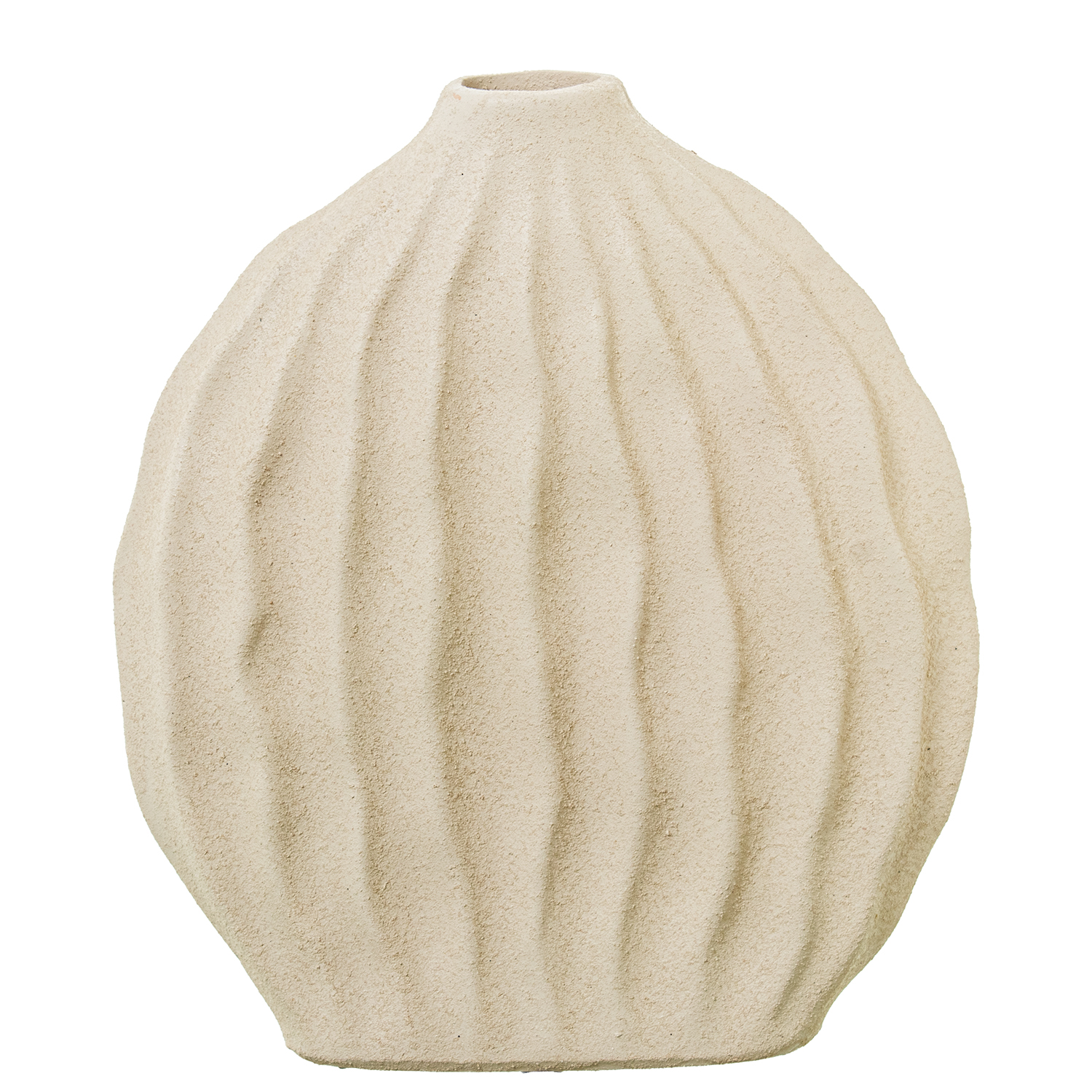 JARRÓN CERÁMICA 24,5CM CRUDO