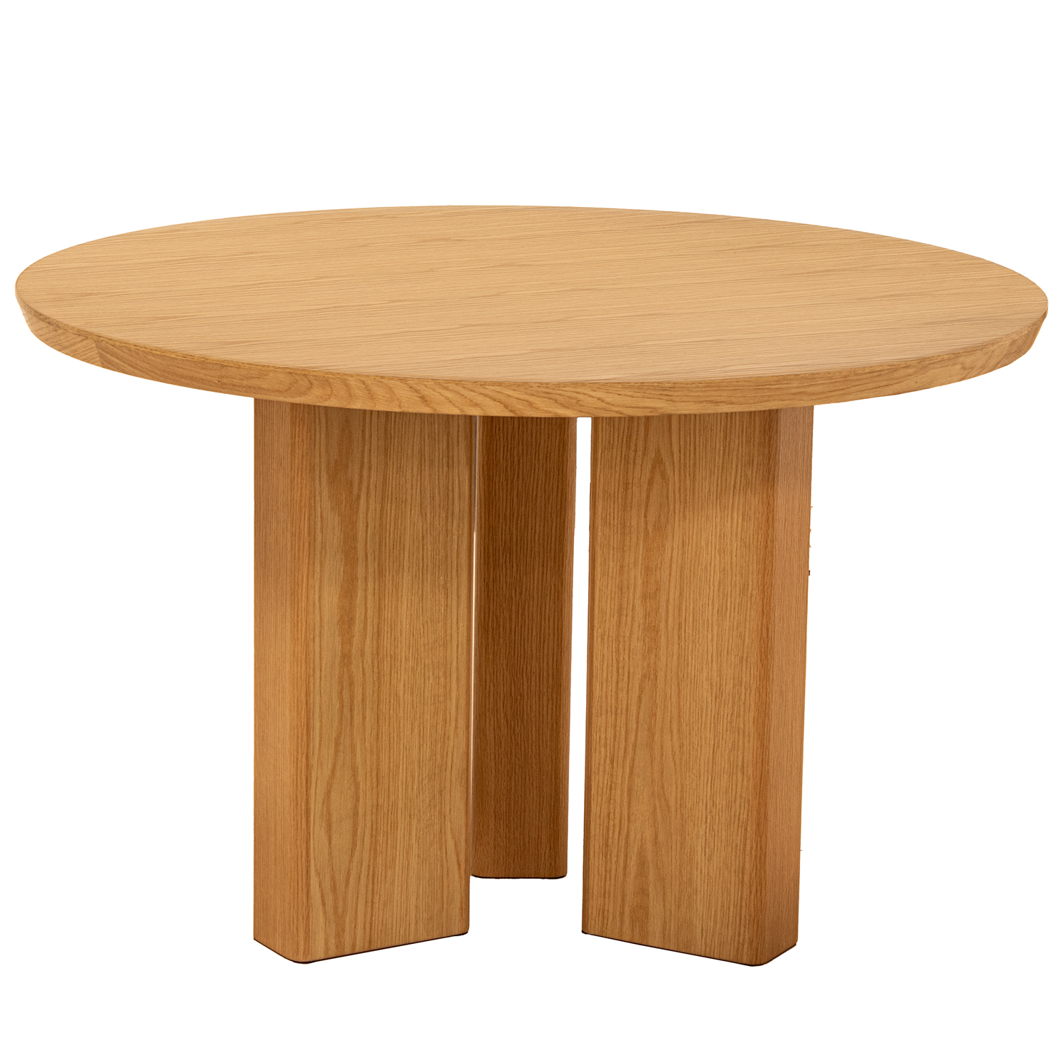 MESA COMEDOR MADERA DM+CHAPA DE FRESNO COLOR ROBLE +92339