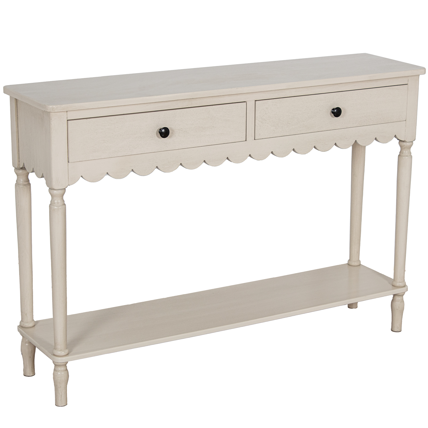 MESA ENTRADA MADERA 2 CAJONESBEIGE