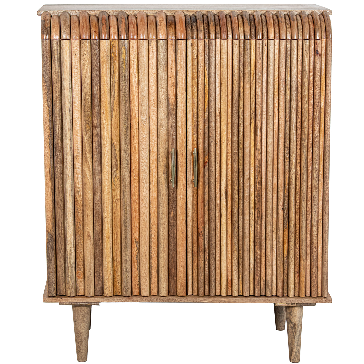 MUEBLE ENTRADA MADERA MANGO 2S