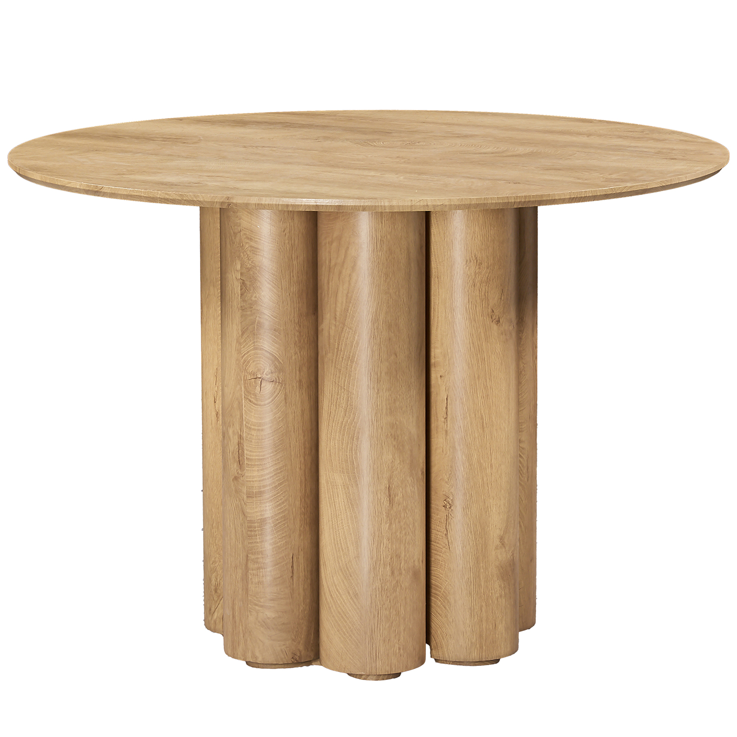 MESA COMEDOR MADERA DM COLOR RCEMENTO +95081