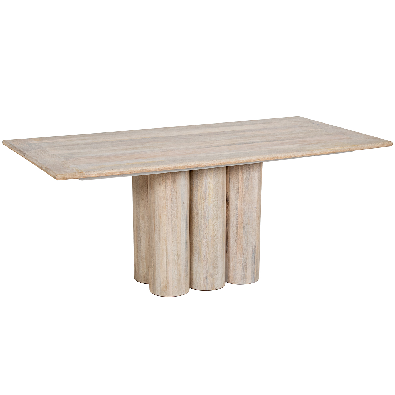 MESA DE COMEDOR MADERA MANGO RIVELES