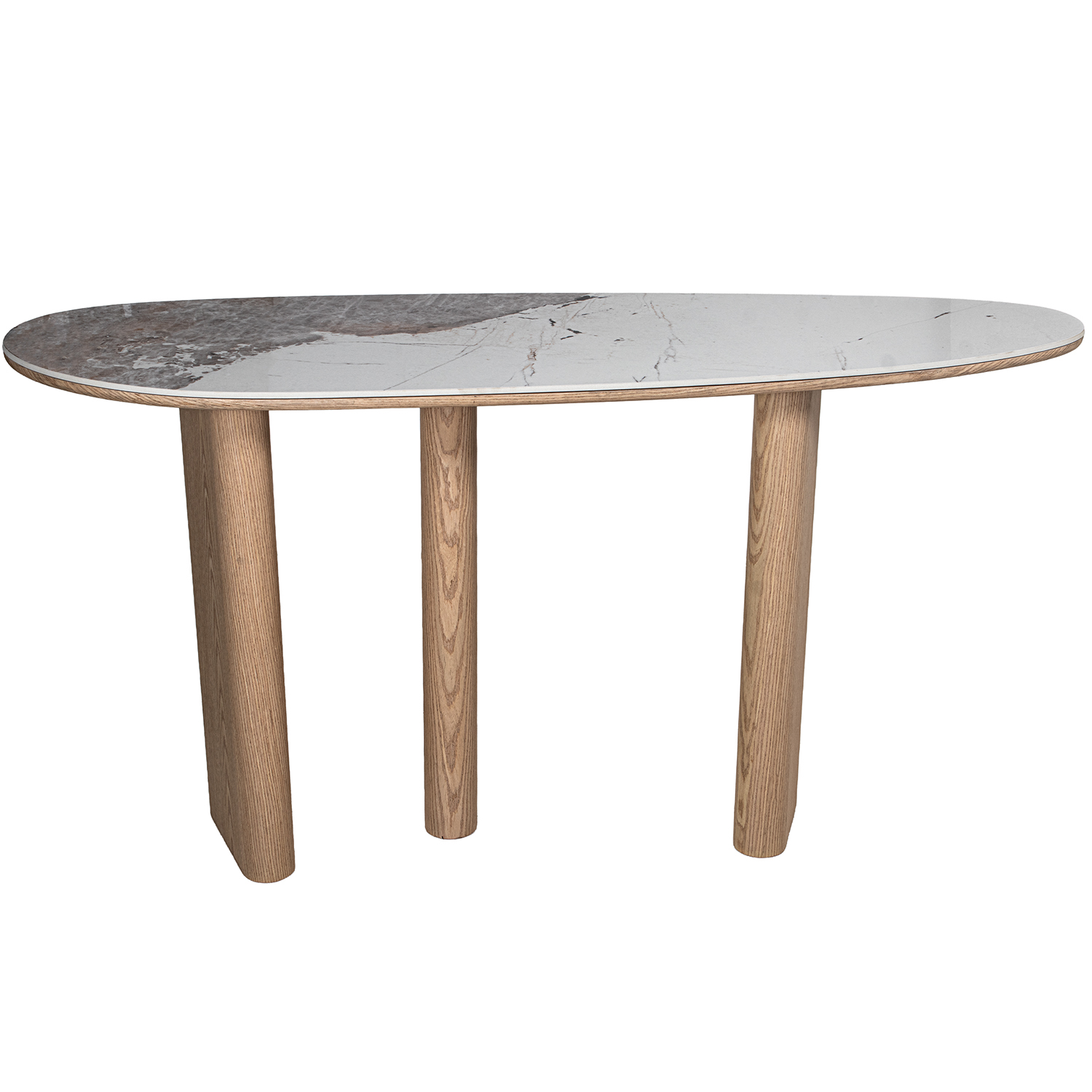 MESA ENTRADA CERÁMICA C/PATAS1237, DM+ CHAPA MAD. CAUCHO