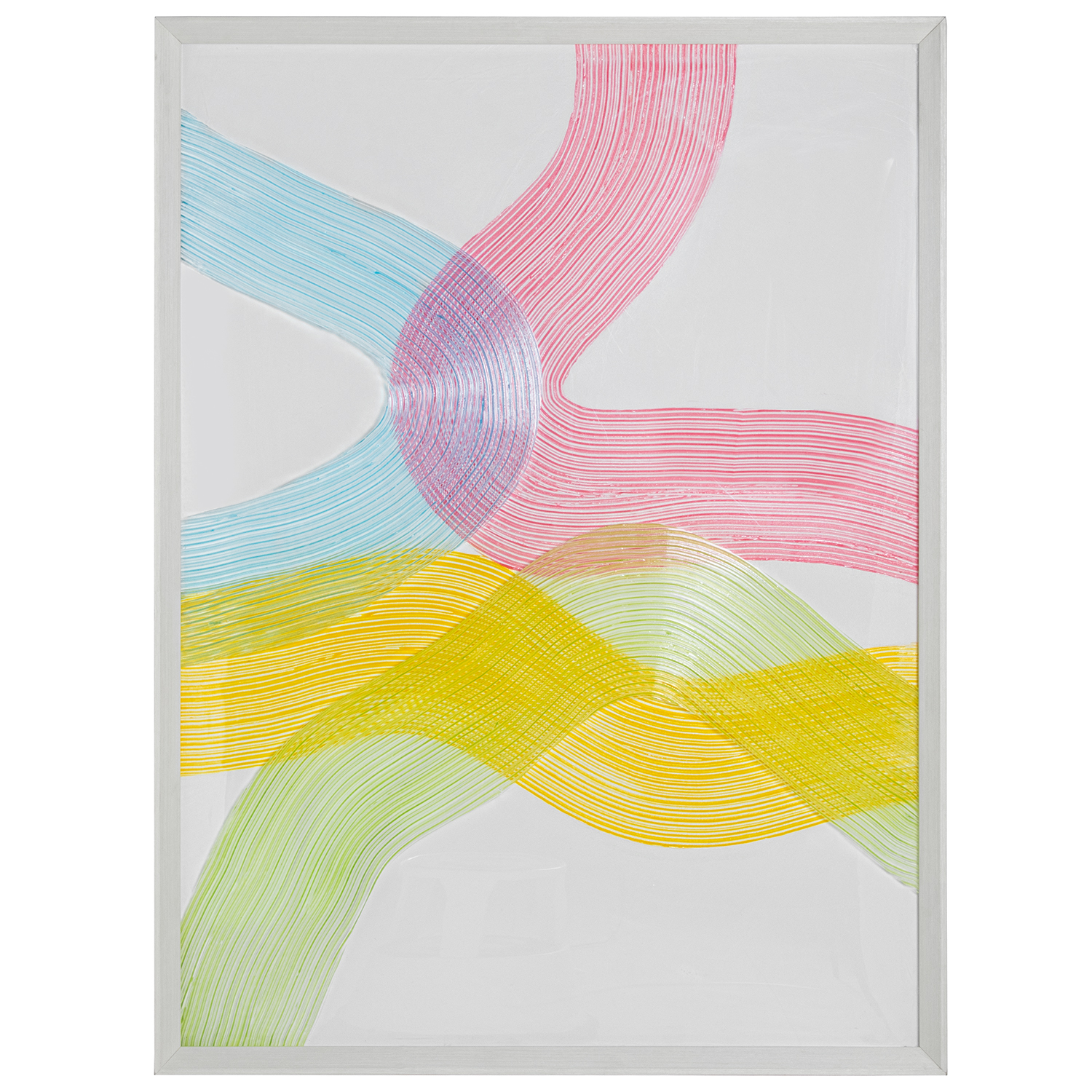 CUADRO LIENZO ABSTRACTO 90X120O 80X100CM MARCO PS