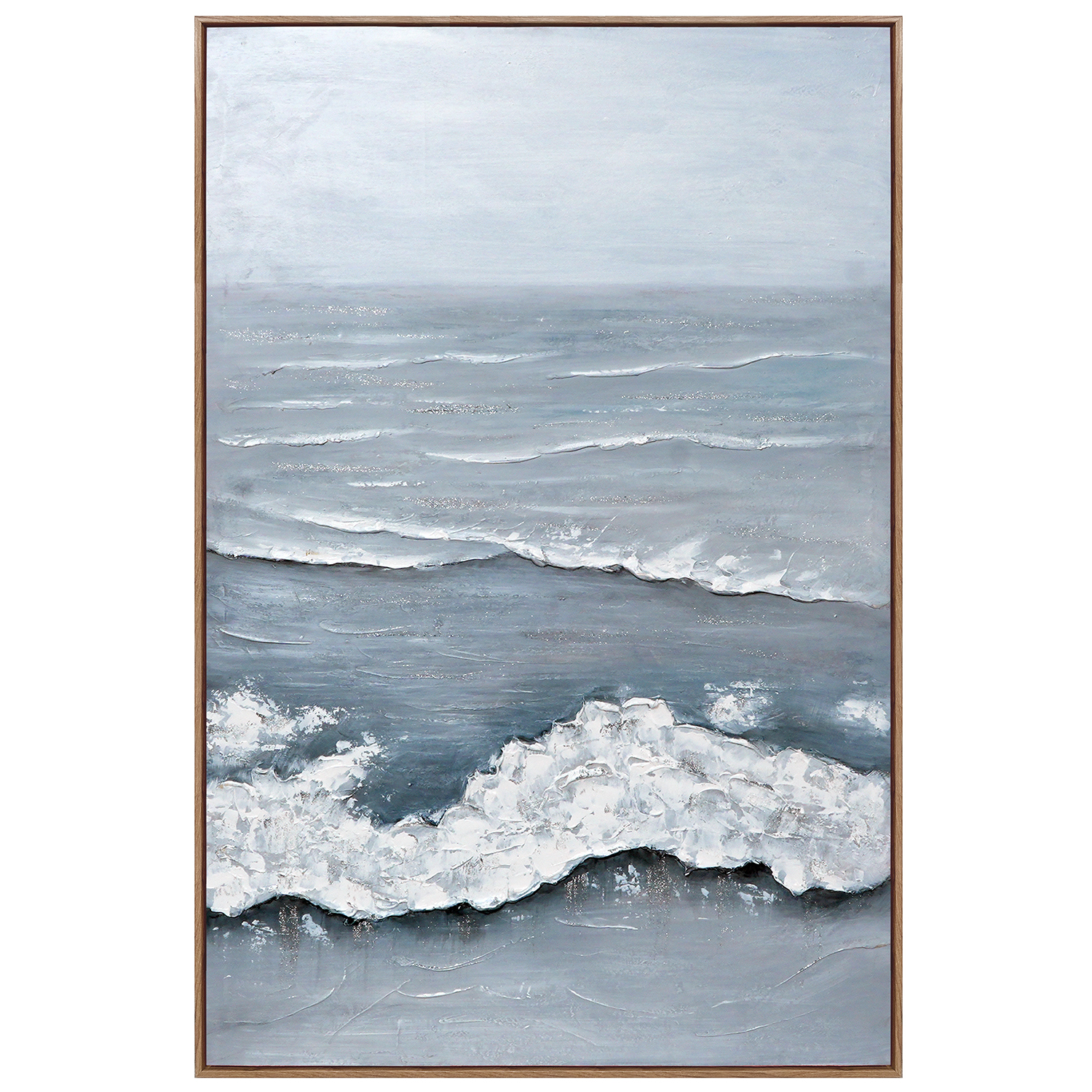CUADRO LIENZO 80X120 CM. MARCONAS 40% PINTADO A MANO