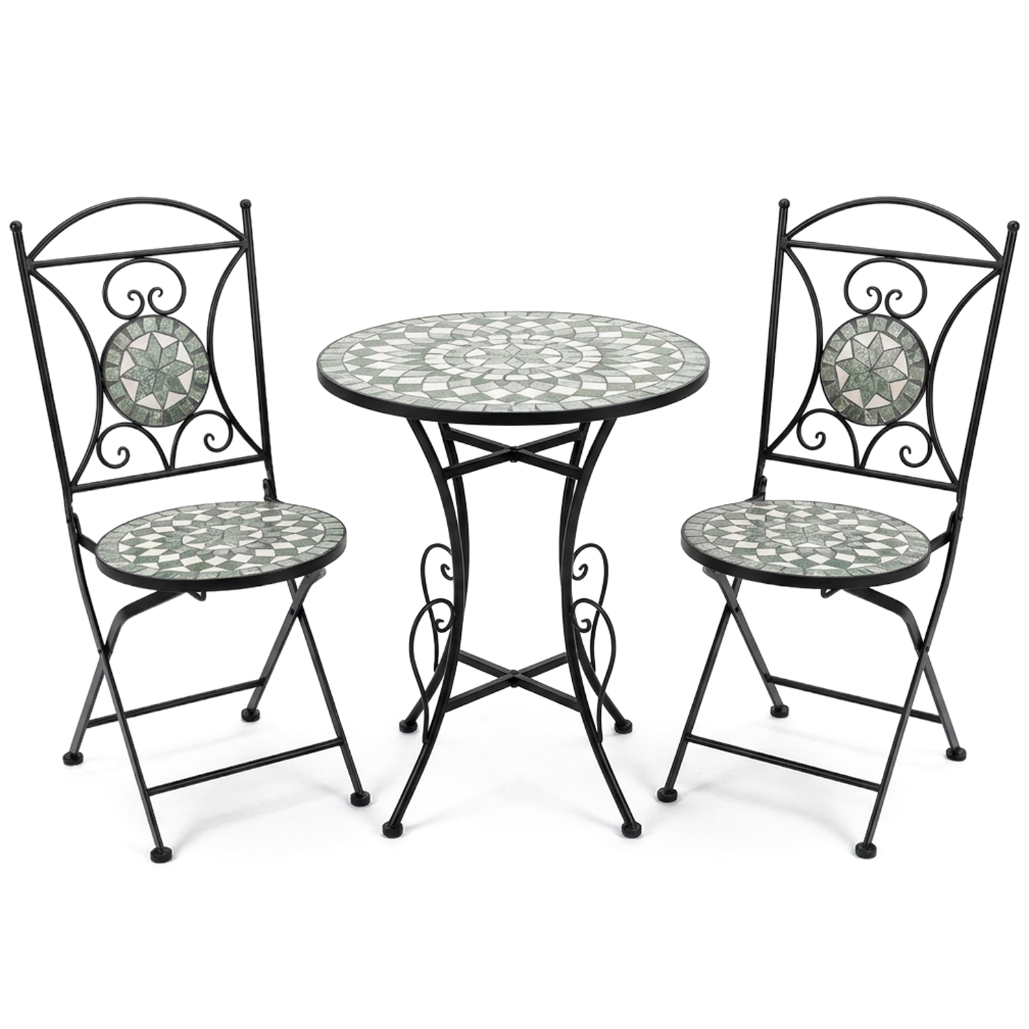 SET MESA Y 2 SILLAS JARDIN PIEENE 2 SILLAS