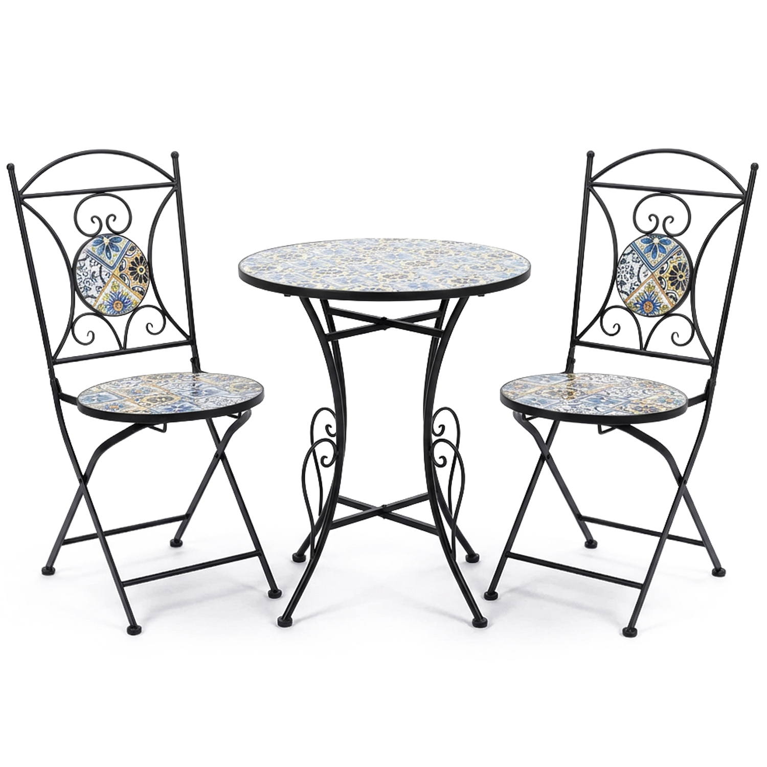 SET MESA Y 2 SILLAS JARDIN PIEENE 2 SILLAS