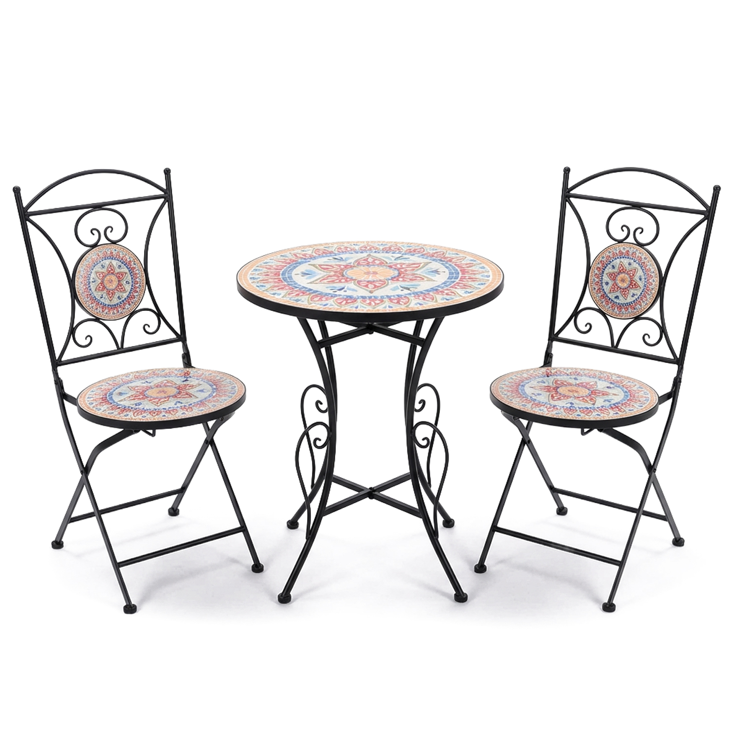 SET MESA Y 2 SILLAS JARDIN PIEENE 2 SILLAS