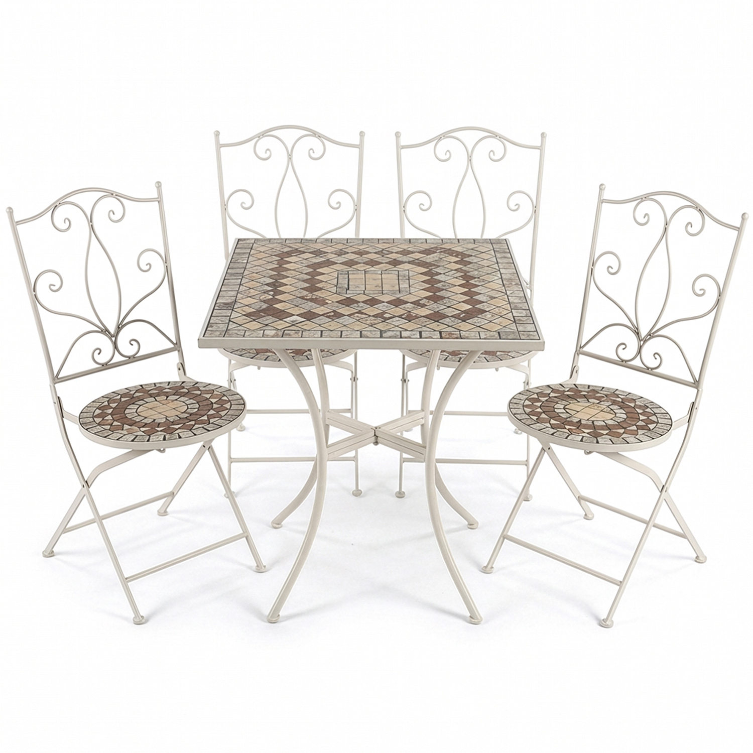 SET MESA Y 4 SILLAS JARDIN PIEENE 2 SILLAS