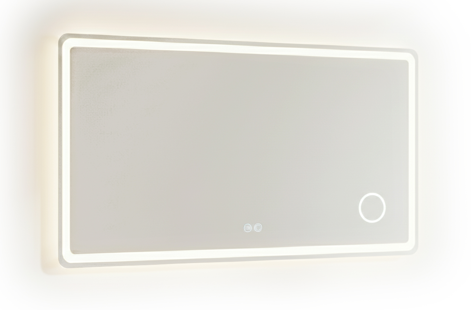 ESPEJO PARED CON ILUMINACION LED Y LUPA DE AUMENTO WATERPROOF 100 x 70 CM. - Imagen 3