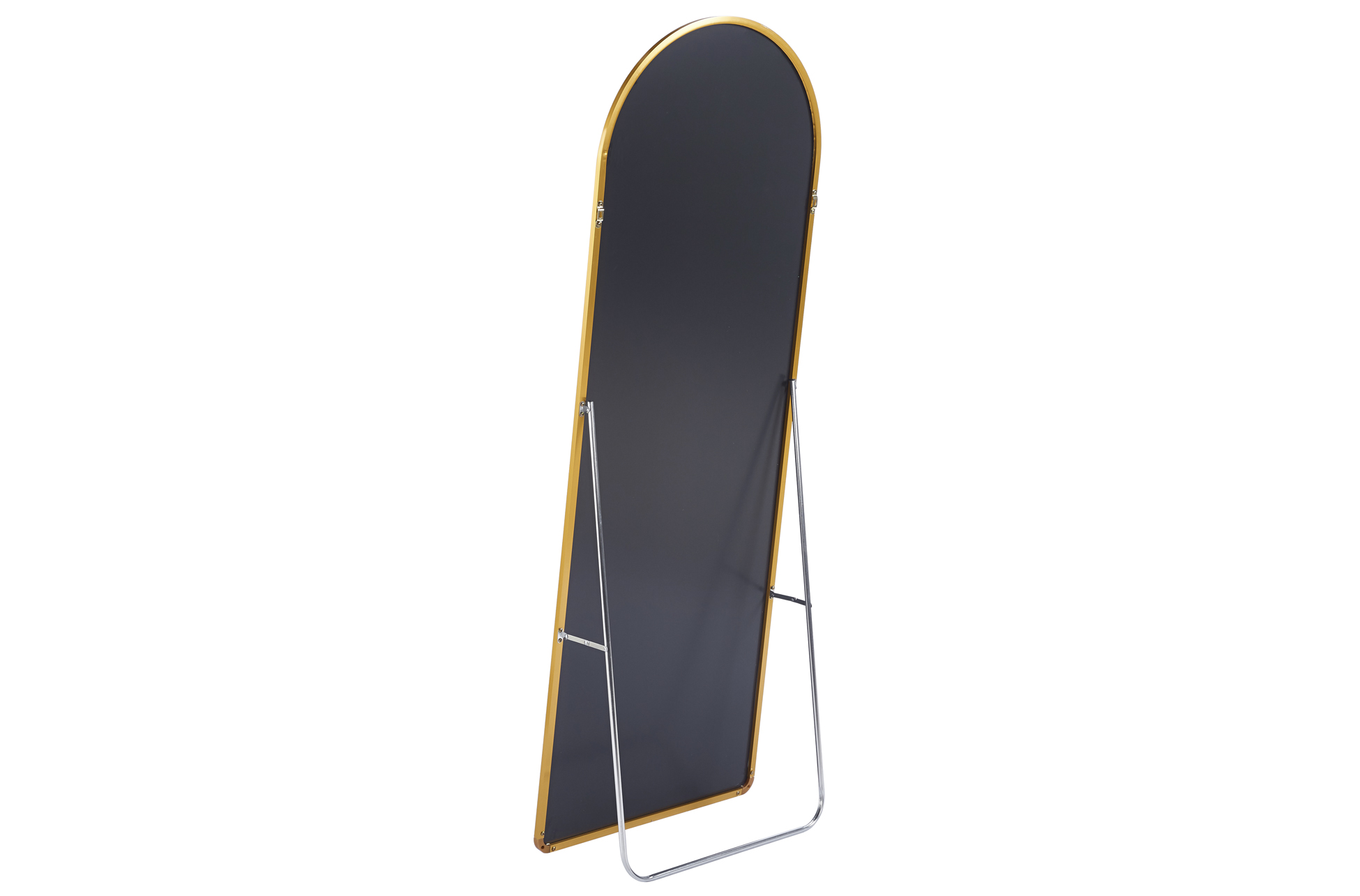 ESPEJO PIE / COLGAR DORADO CON ARCO SUPERIOR GOLDEN 60 X 162 CM - Imagen 4