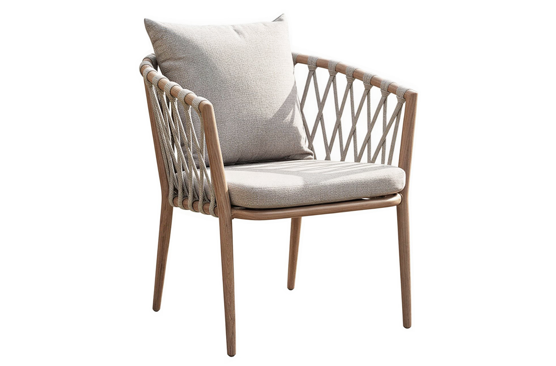 SILLON EXTERIOR / INTERIOR RODAS ALUMINIO OAK / GRIS - Imagen 2