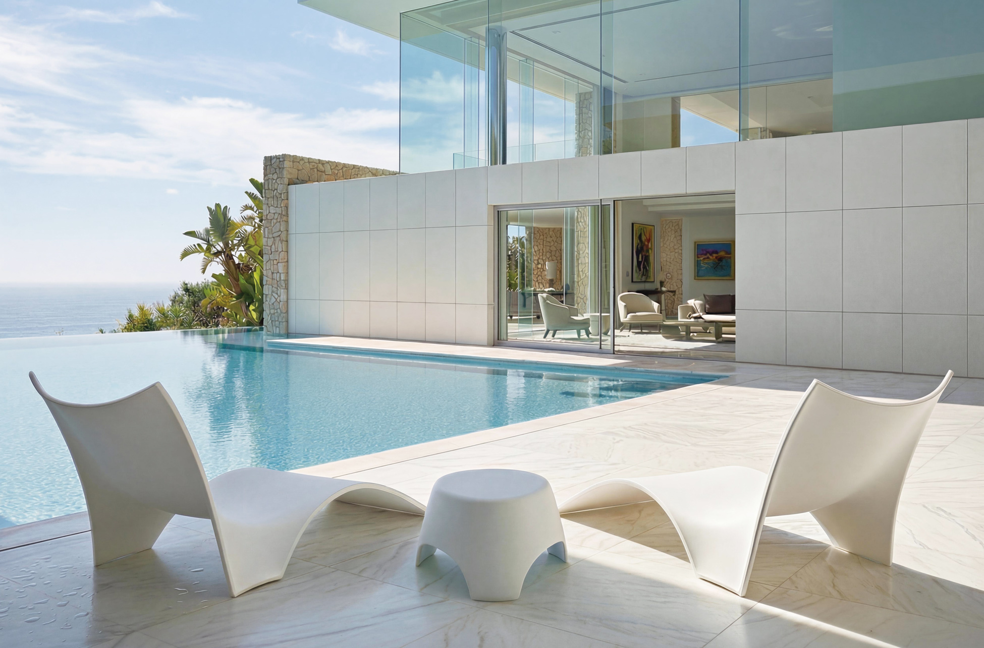 TUMBONA DE EXTERIOR CALA BLANCO - Imagen 3