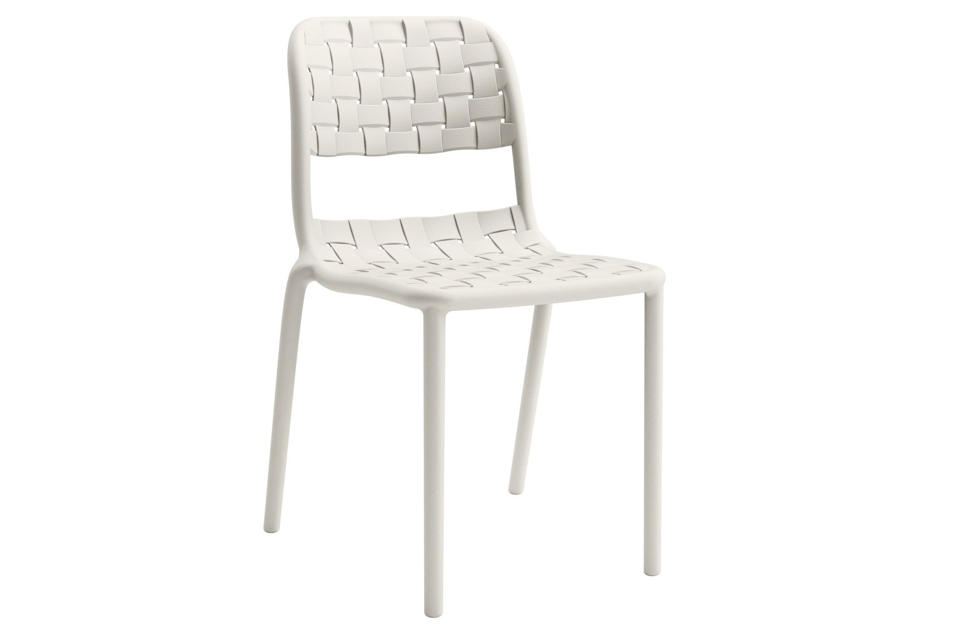 SILLA DE EXTERIOR BORA BLANCO CREMA - Imagen 2