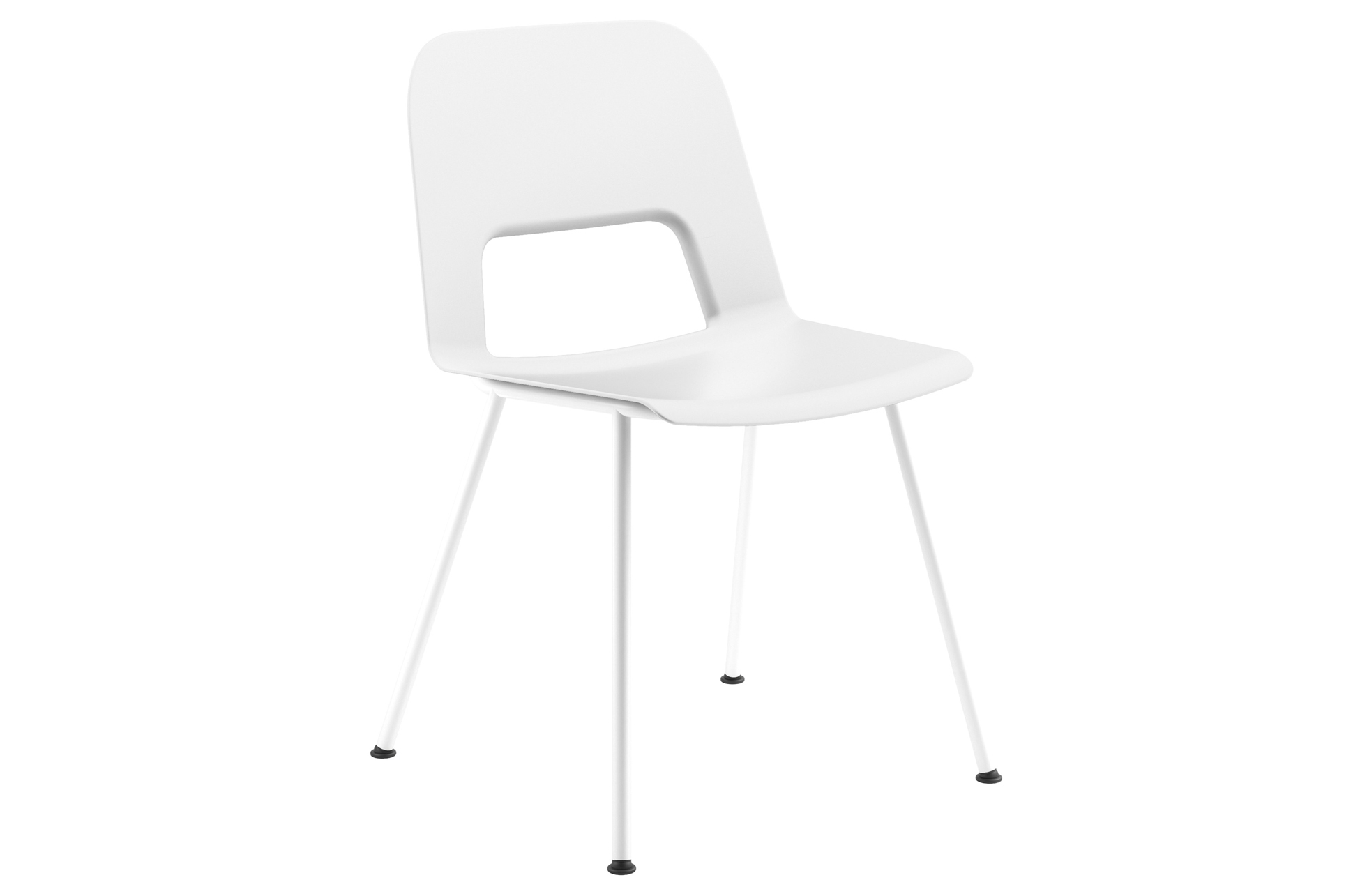 SILLA DE EXTERIOR ZIP BLANCO - Imagen 2