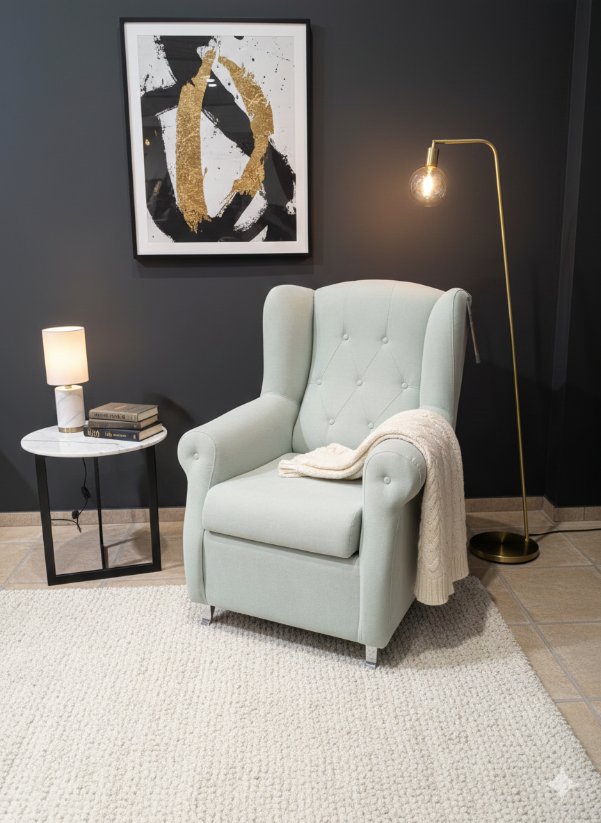 Sillón orejero Luis Xv